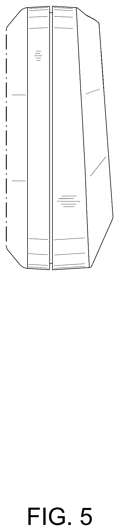 Patent USD1123882 Figure 5 – Small remote operating device for an automatic door controller