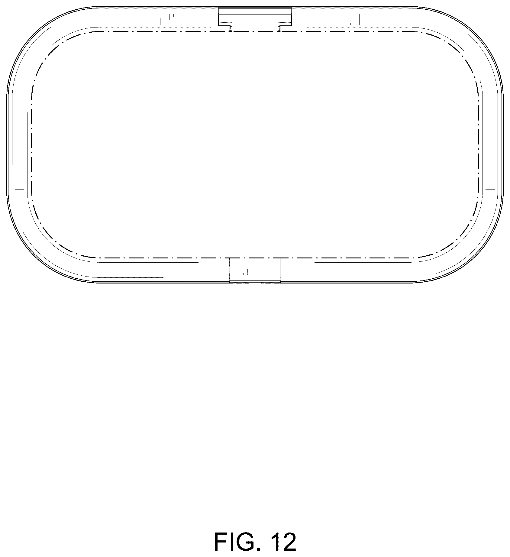 Patent USD1123882 Figure 12 – Small remote operating device for an automatic door controller