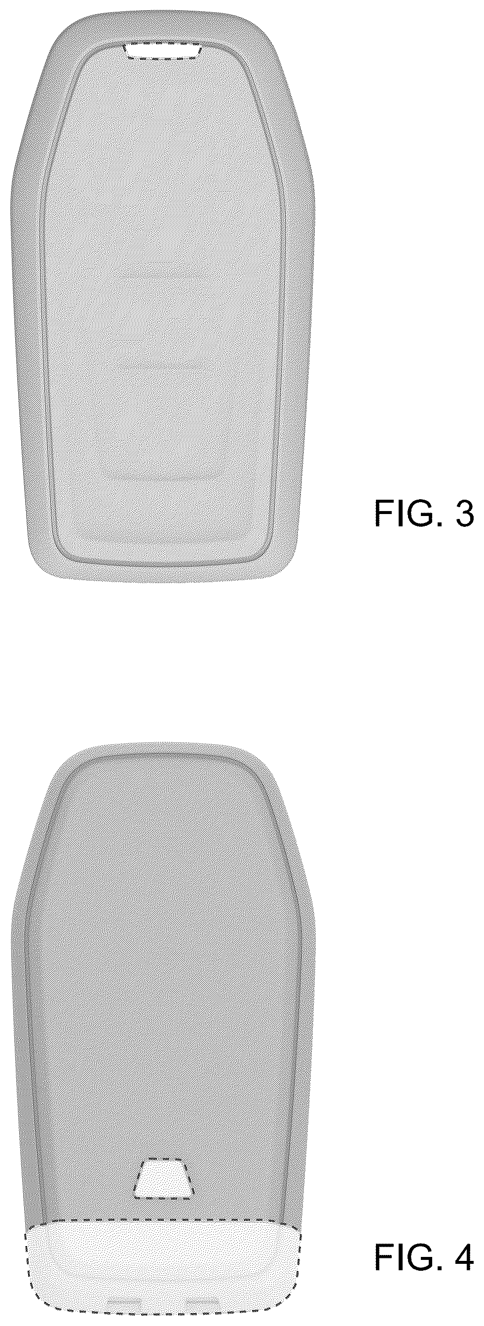 Patent USD1123883 Figure 2 – Key fob
