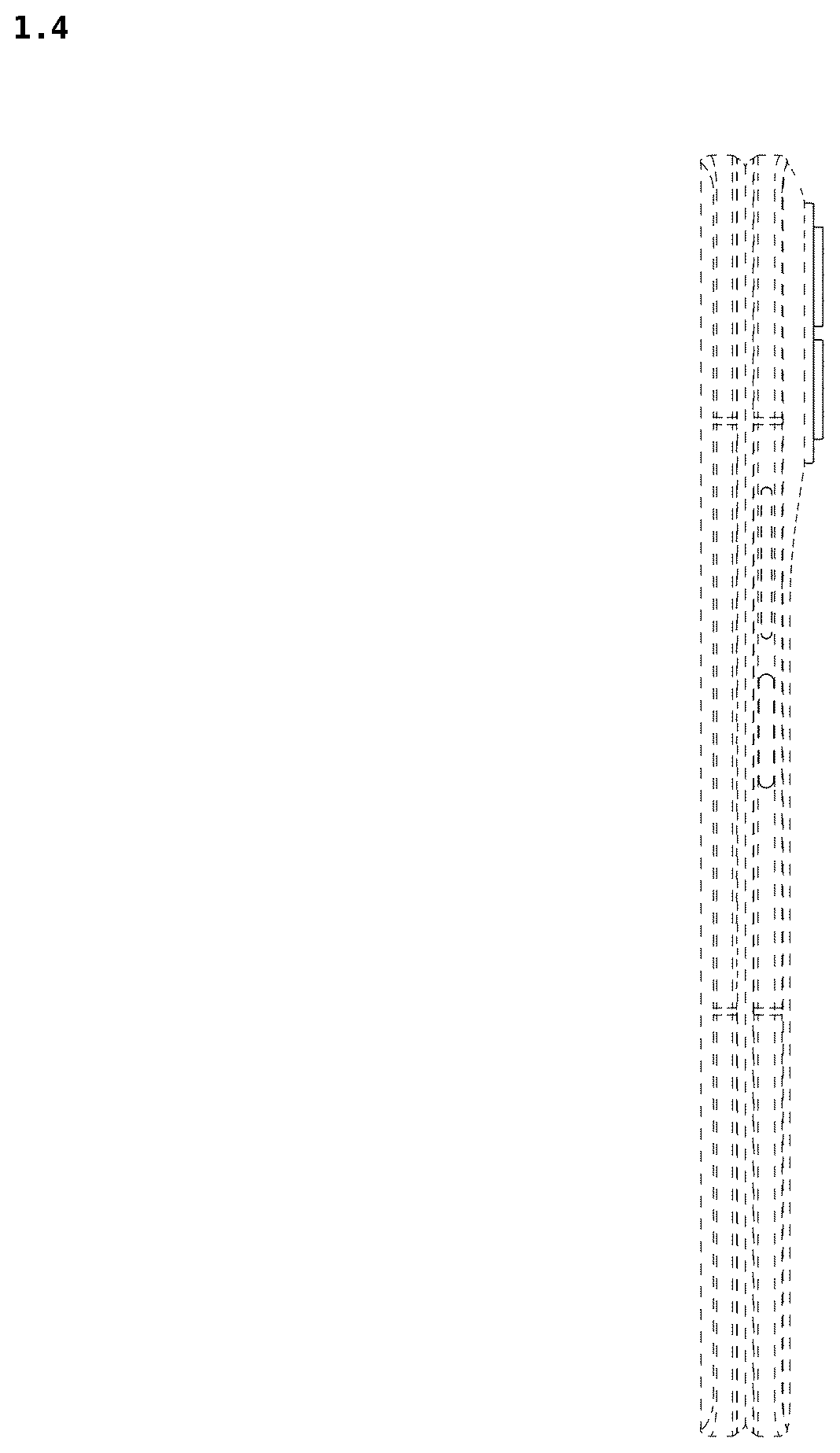 Patent USD1123889 Figure 4 – Mobile phone