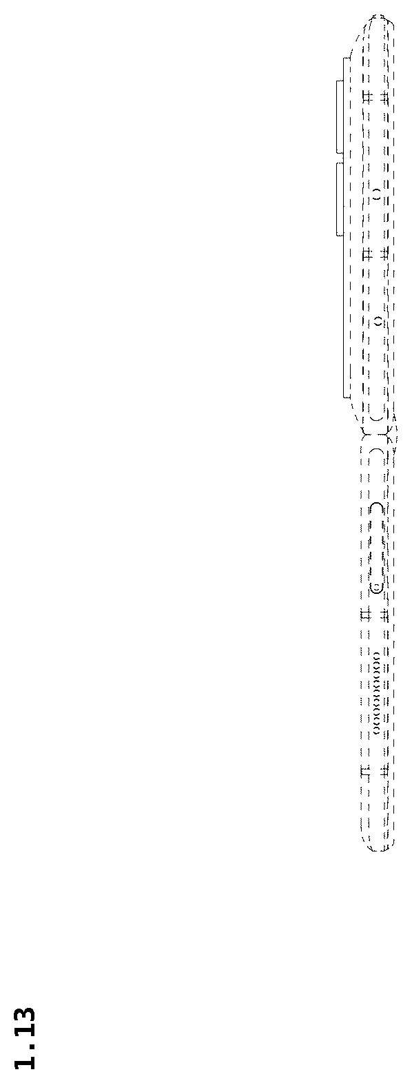 Patent USD1123889 Figure 13 – Mobile phone