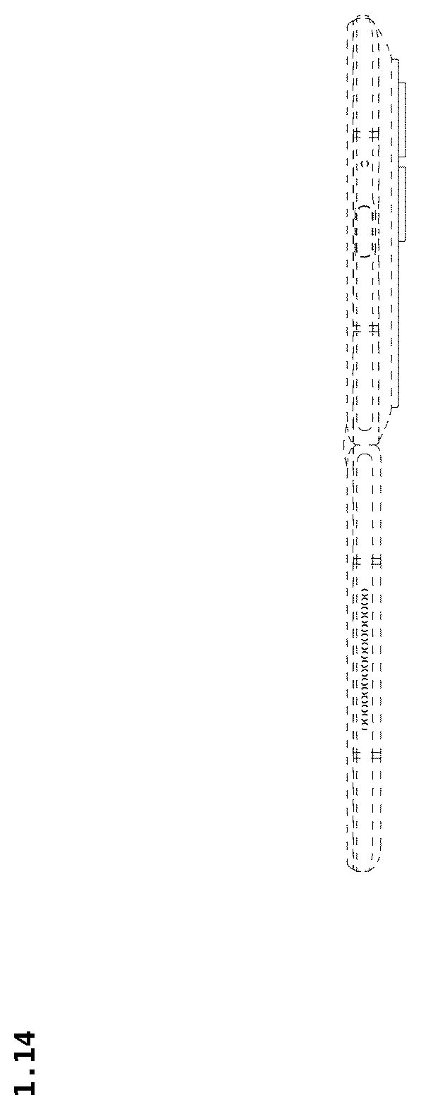 Patent USD1123889 Figure 14 – Mobile phone