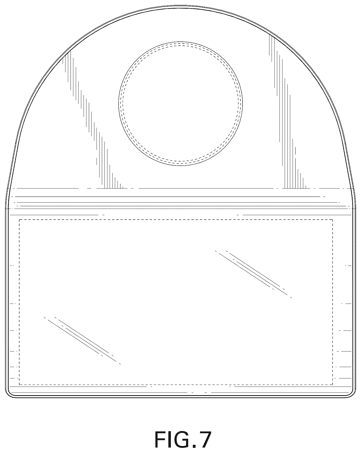 Patent USD1123890 Figure 7 – Tabletop collaboration device