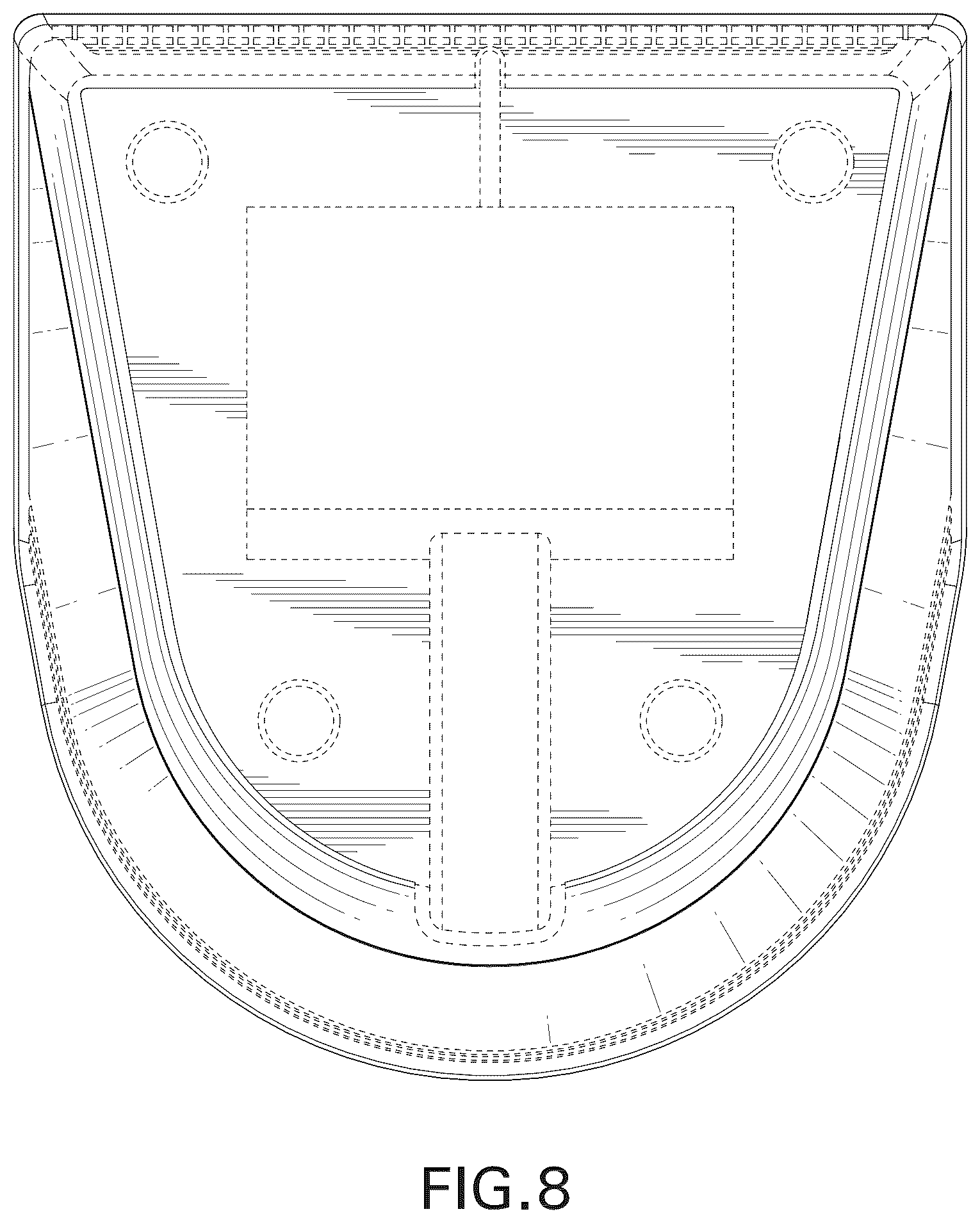 Patent USD1123890 Figure 8 – Tabletop collaboration device