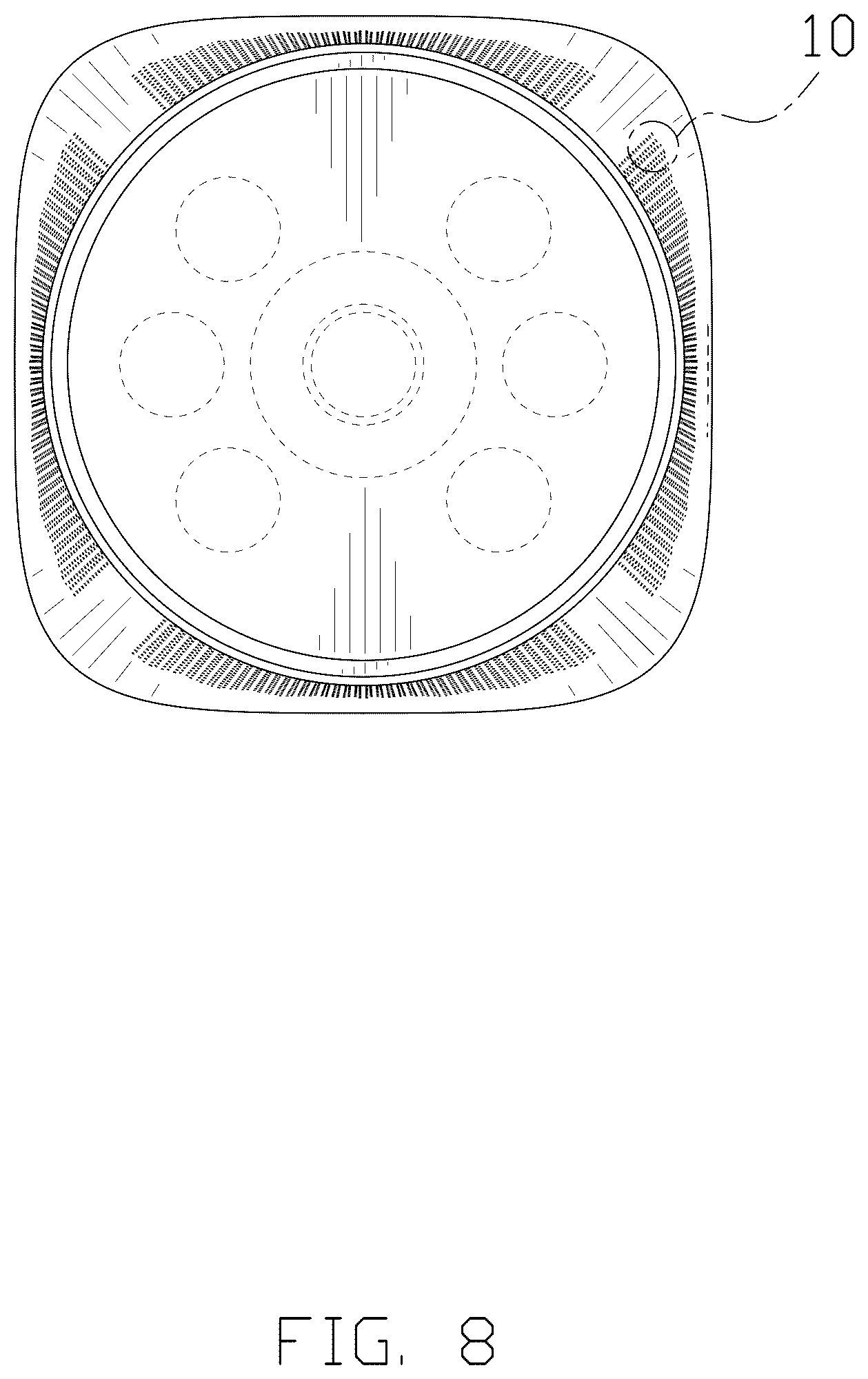 Patent USD1123892 Figure 8 – Speaker