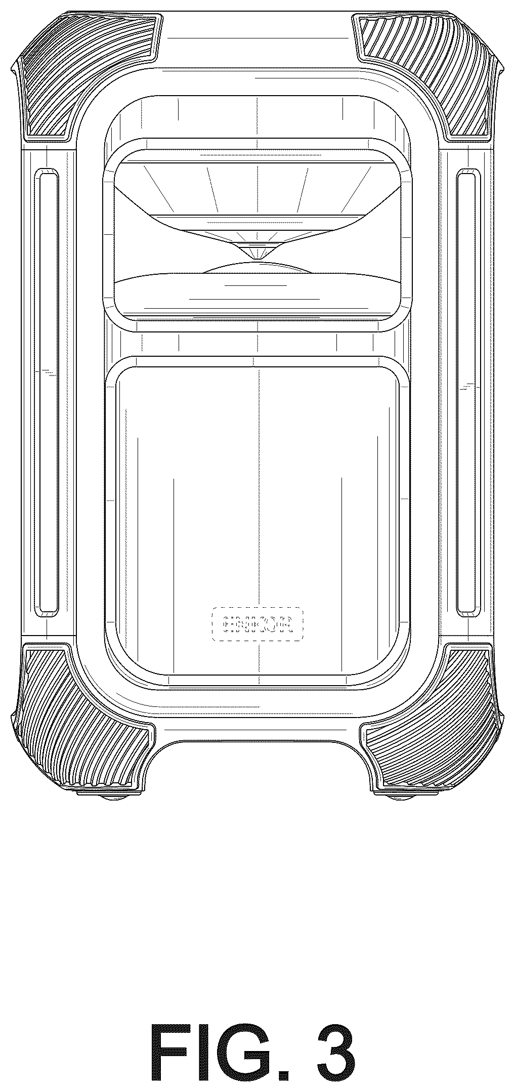 Patent USD1123893 Figure 3 – Speaker