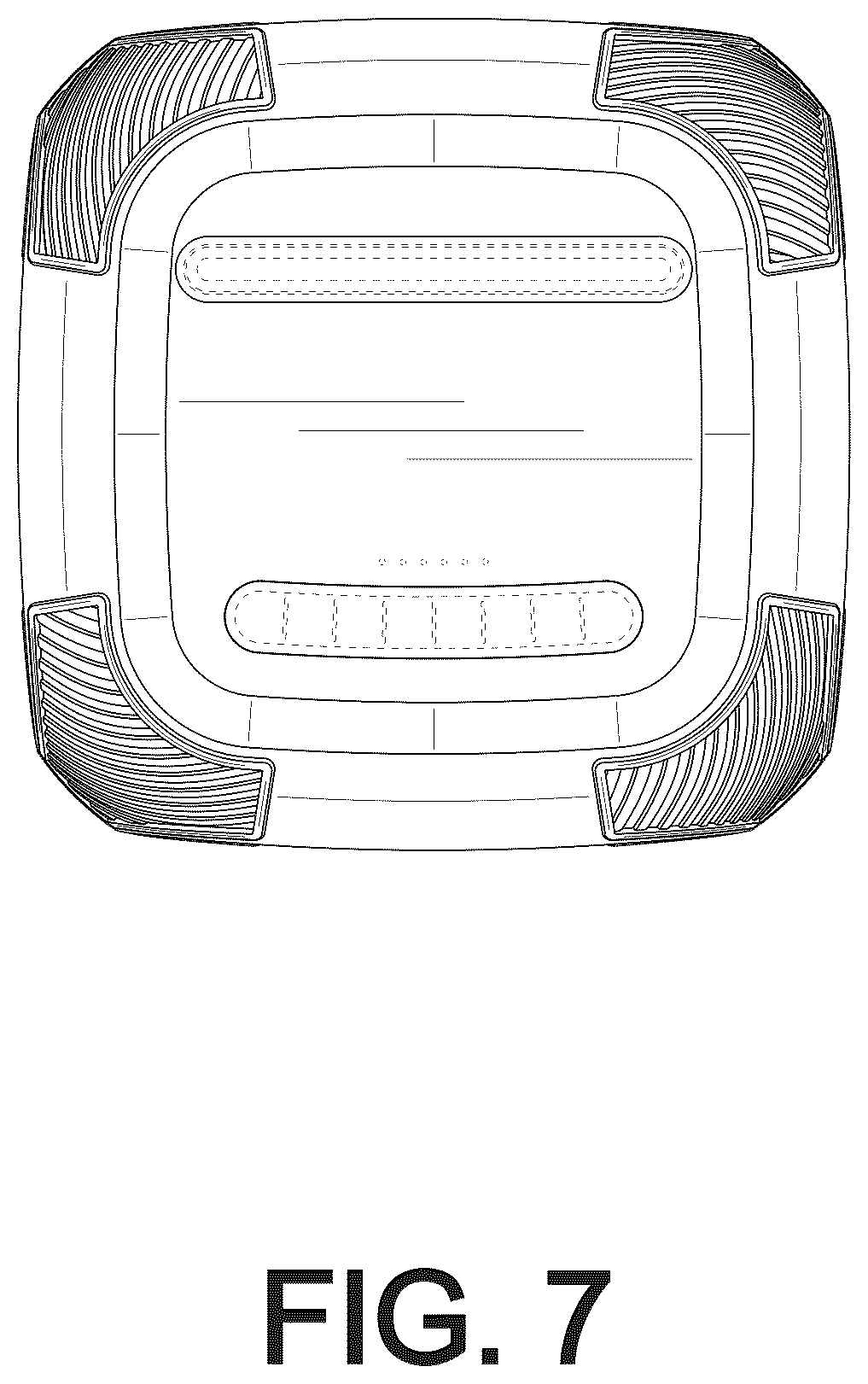 Patent USD1123893 Figure 7 – Speaker