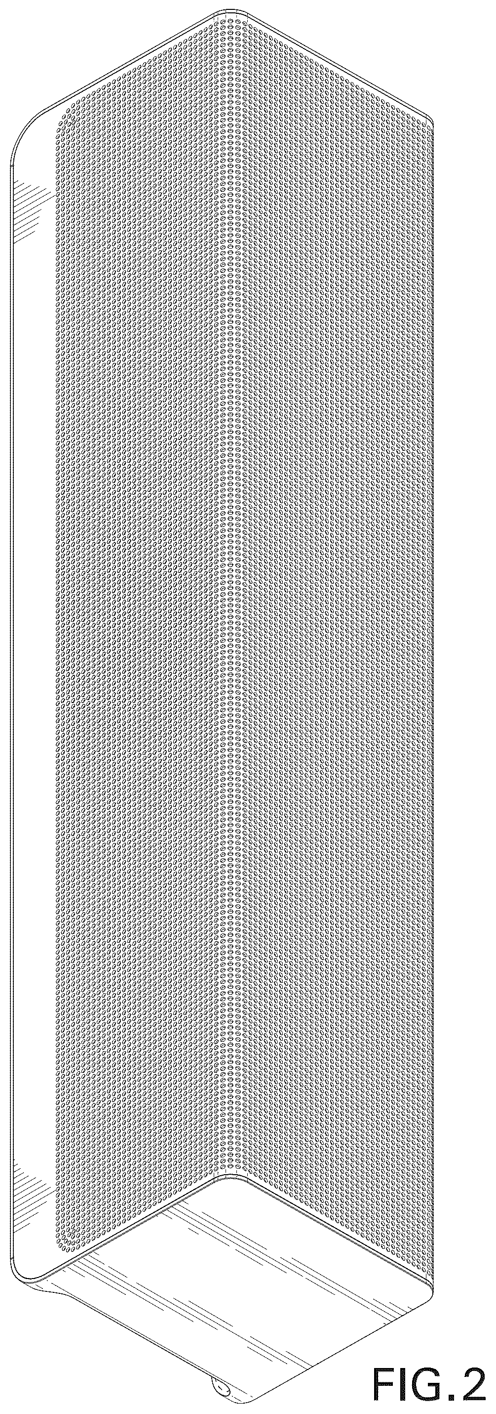 Patent USD1123894 Figure 2 – Wall mounted speaker