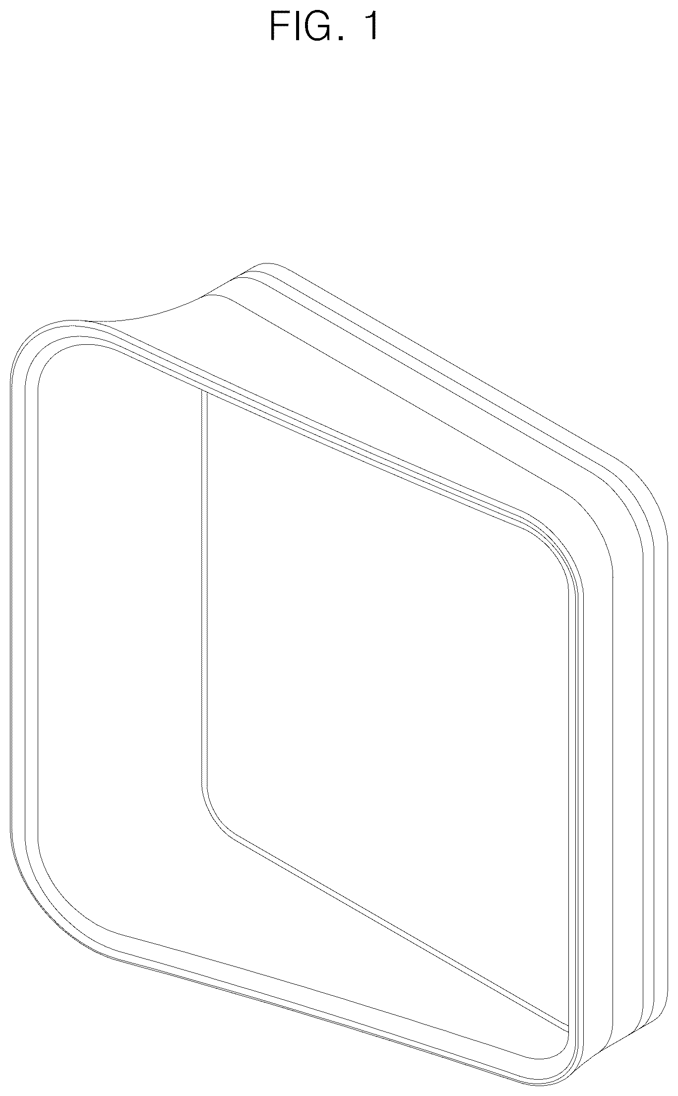 Patent USD1123896 Figure 1 – Speaker