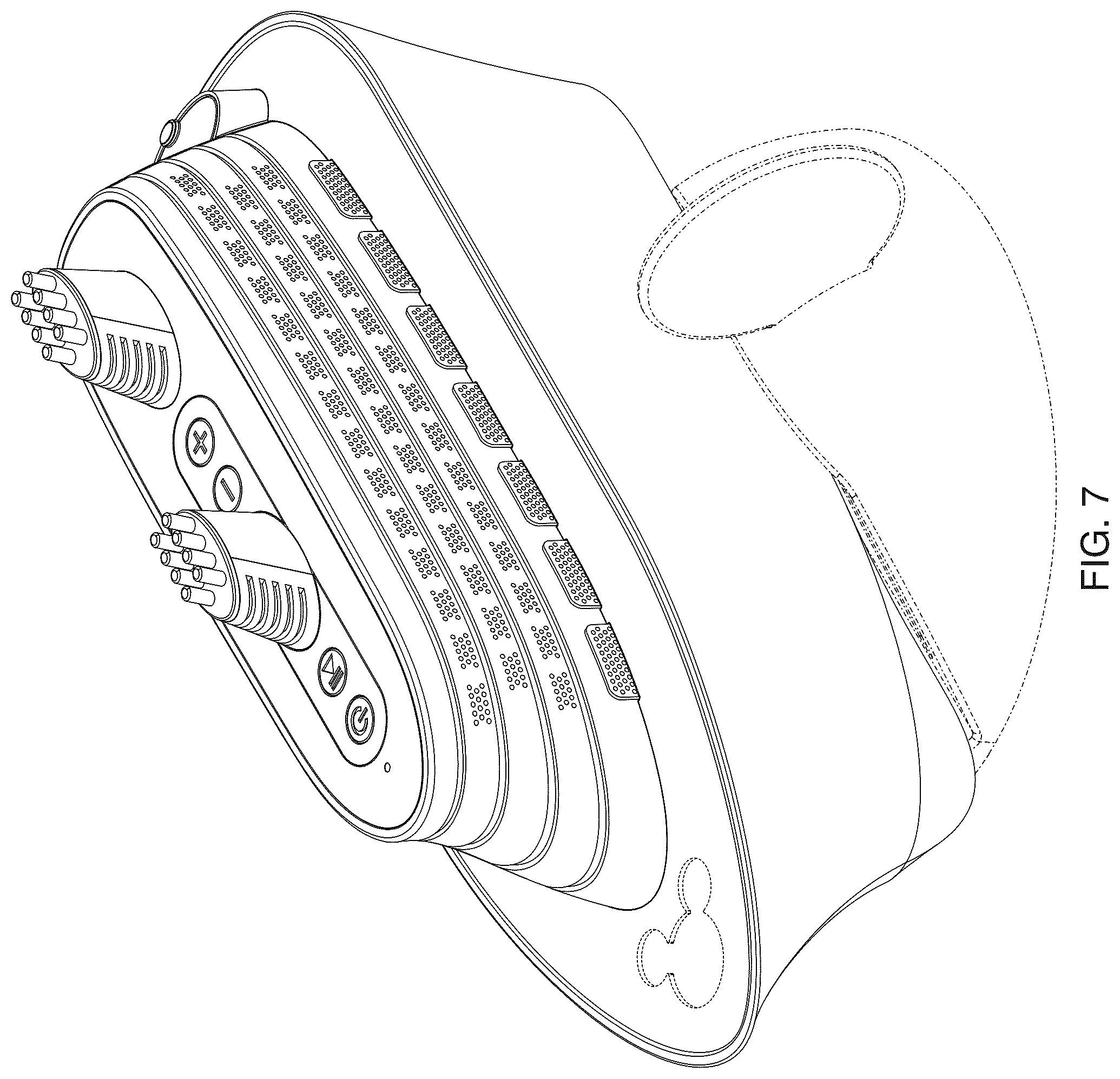 Patent USD1123898 Figure 7 – Ship-shaped speaker