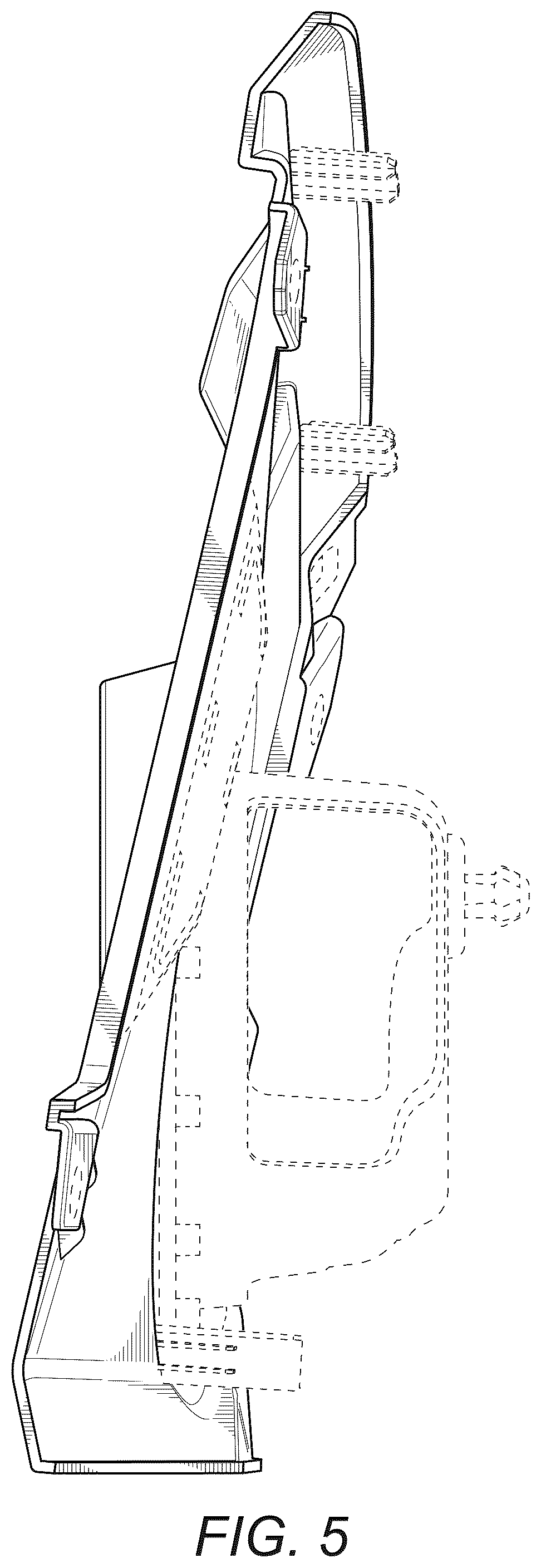 Patent USD1123899 Figure 5 – Angled speaker panel