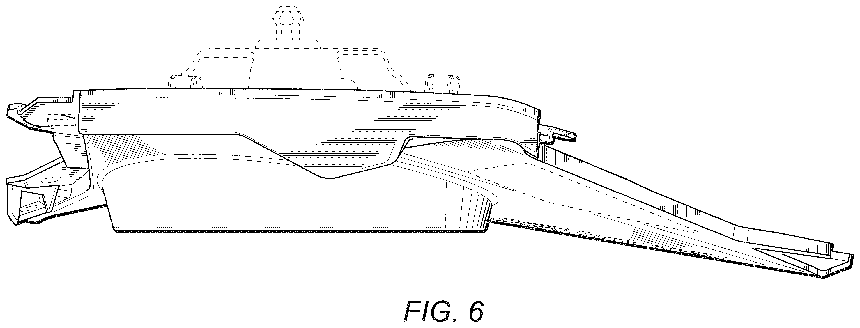 Patent USD1123899 Figure 6 – Angled speaker panel