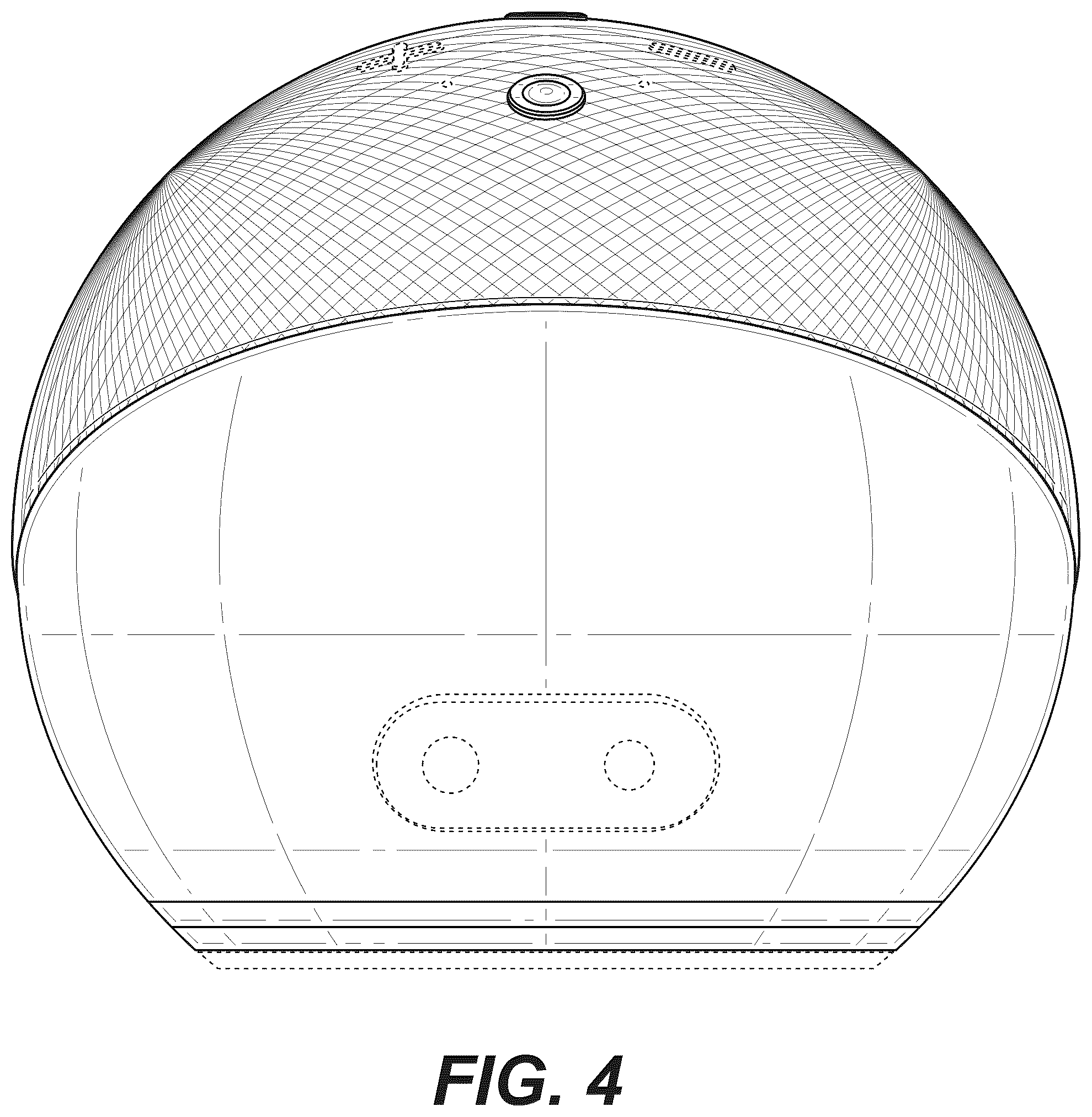 Patent USD1123902 Figure 4 – Electronic device