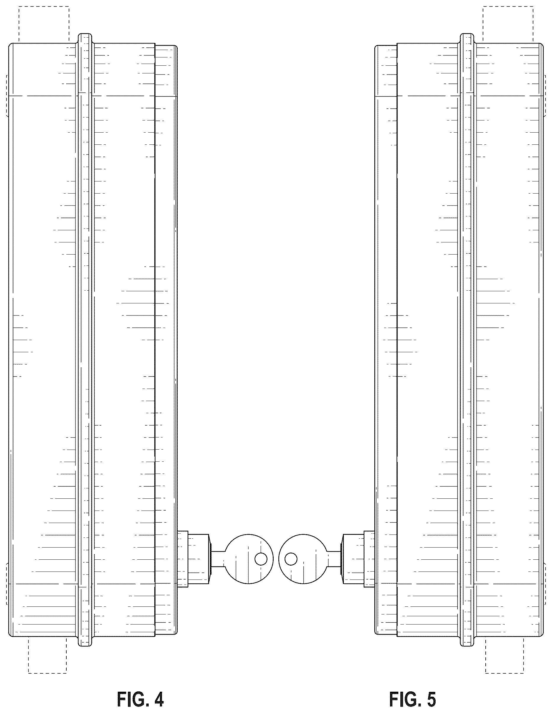 Patent USD1123903 Figure 3 – Wall mounted remote