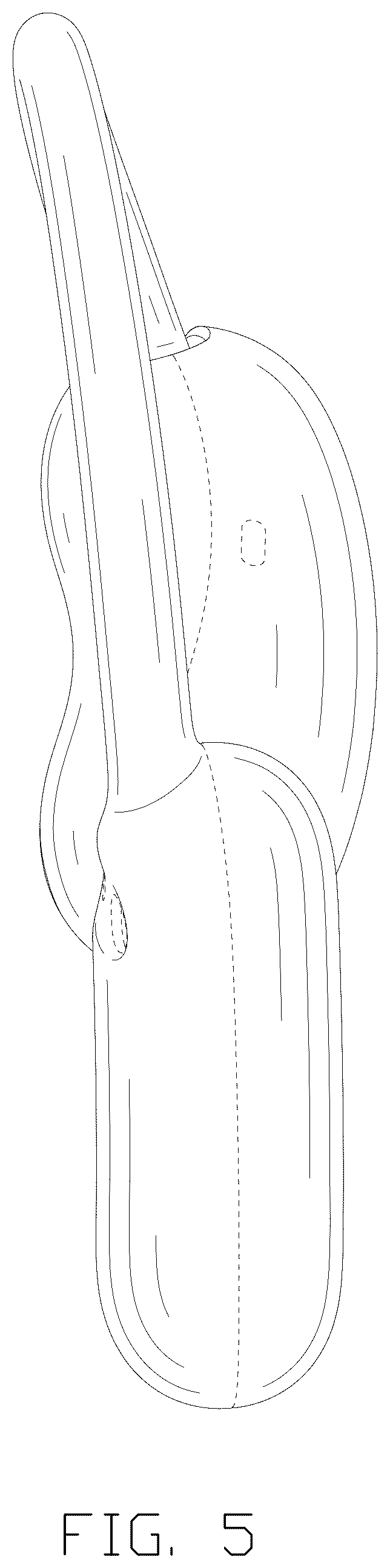 Patent USD1123904 Figure 5 – Earphone