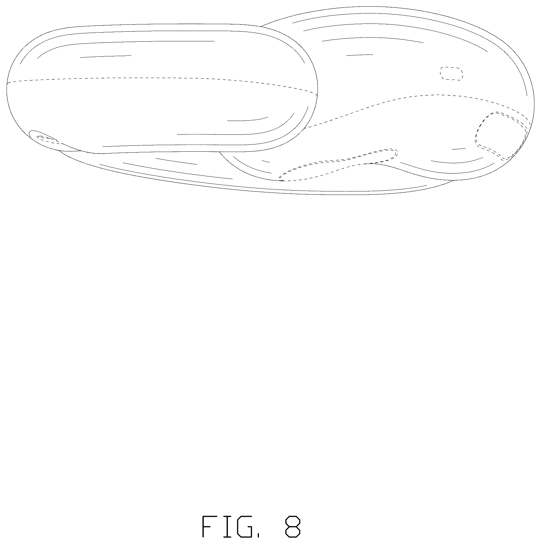 Patent USD1123904 Figure 8 – Earphone