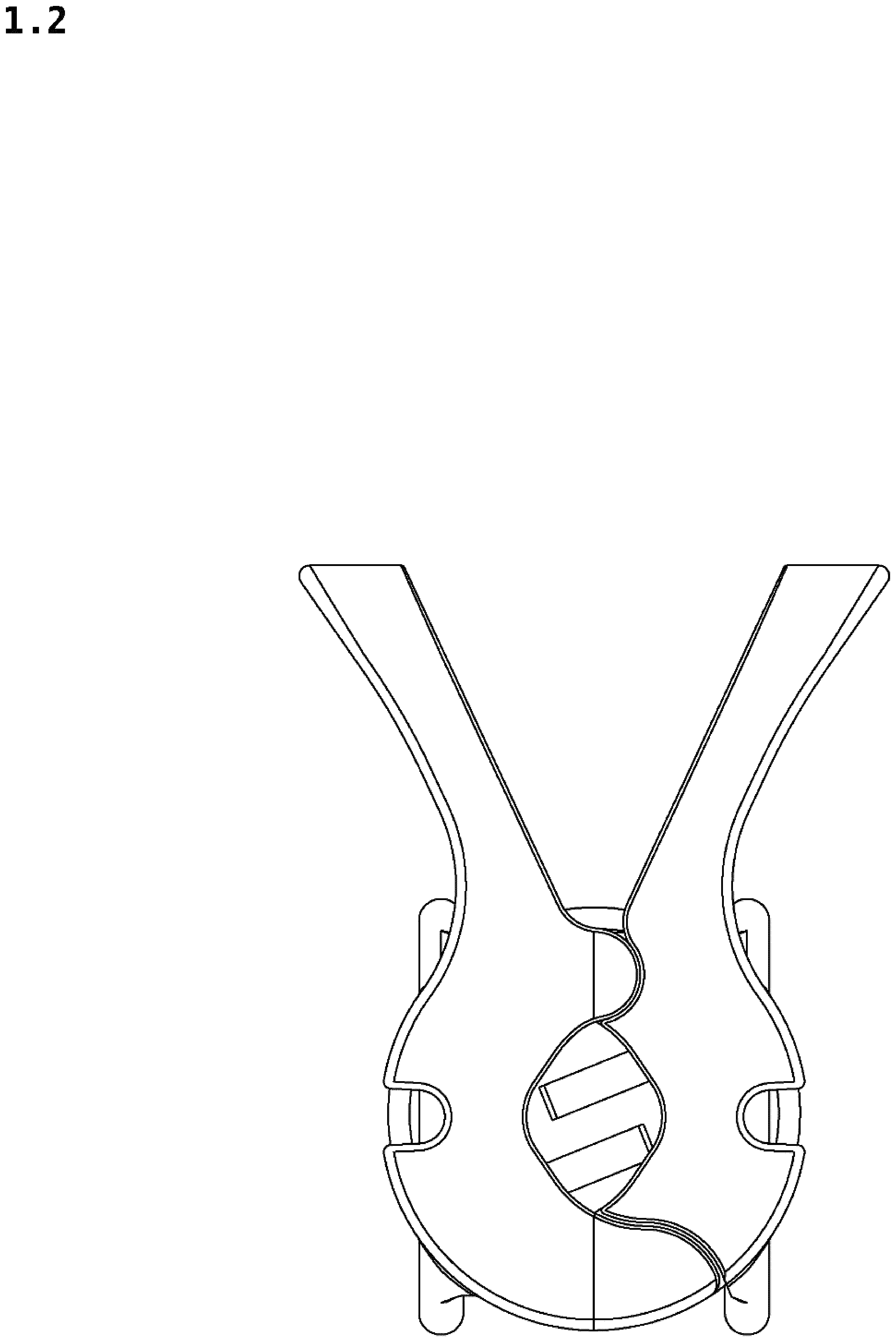 Patent USD1123906 Figure 2 – Wind hood holder for microphones