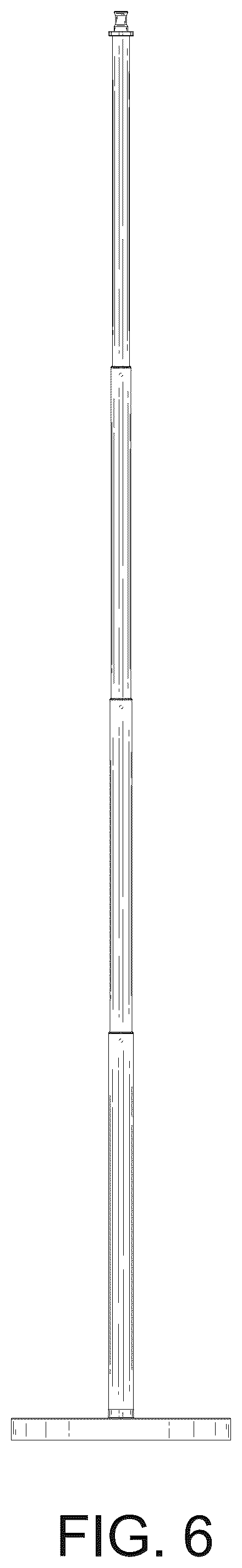 Patent USD1123907 Figure 6 – Microphone stand