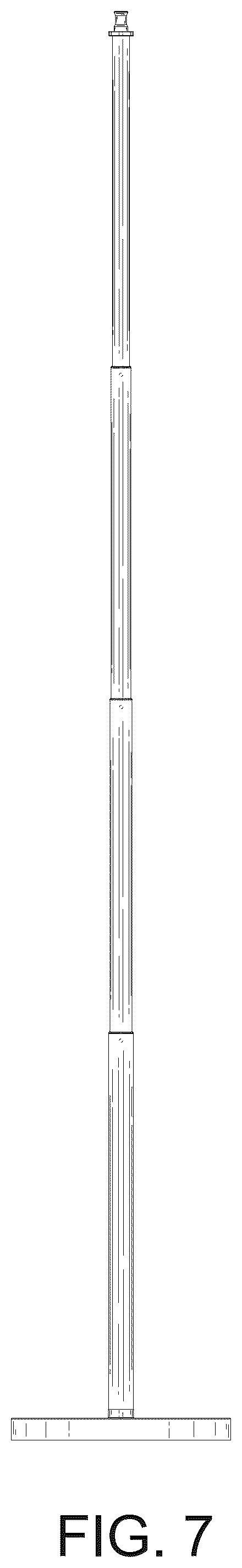 Patent USD1123907 Figure 7 – Microphone stand