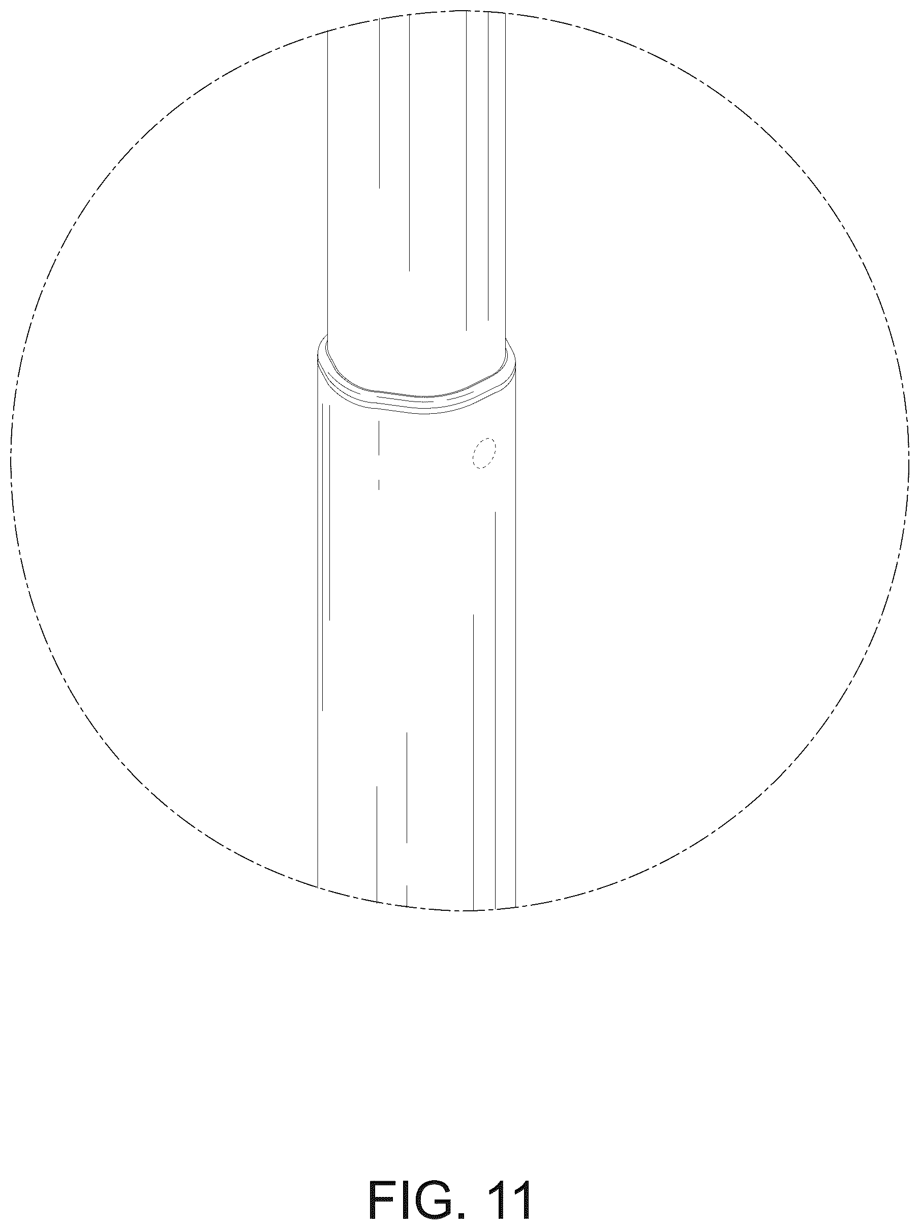 Patent USD1123907 Figure 11 – Microphone stand