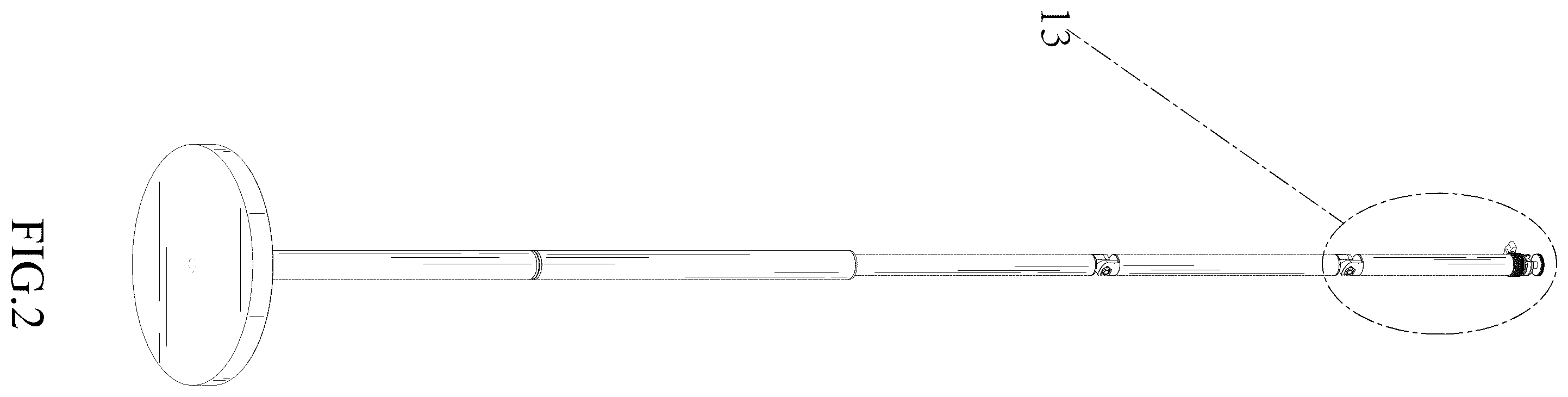 Patent USD1123908 Figure 2 – Microphone stand