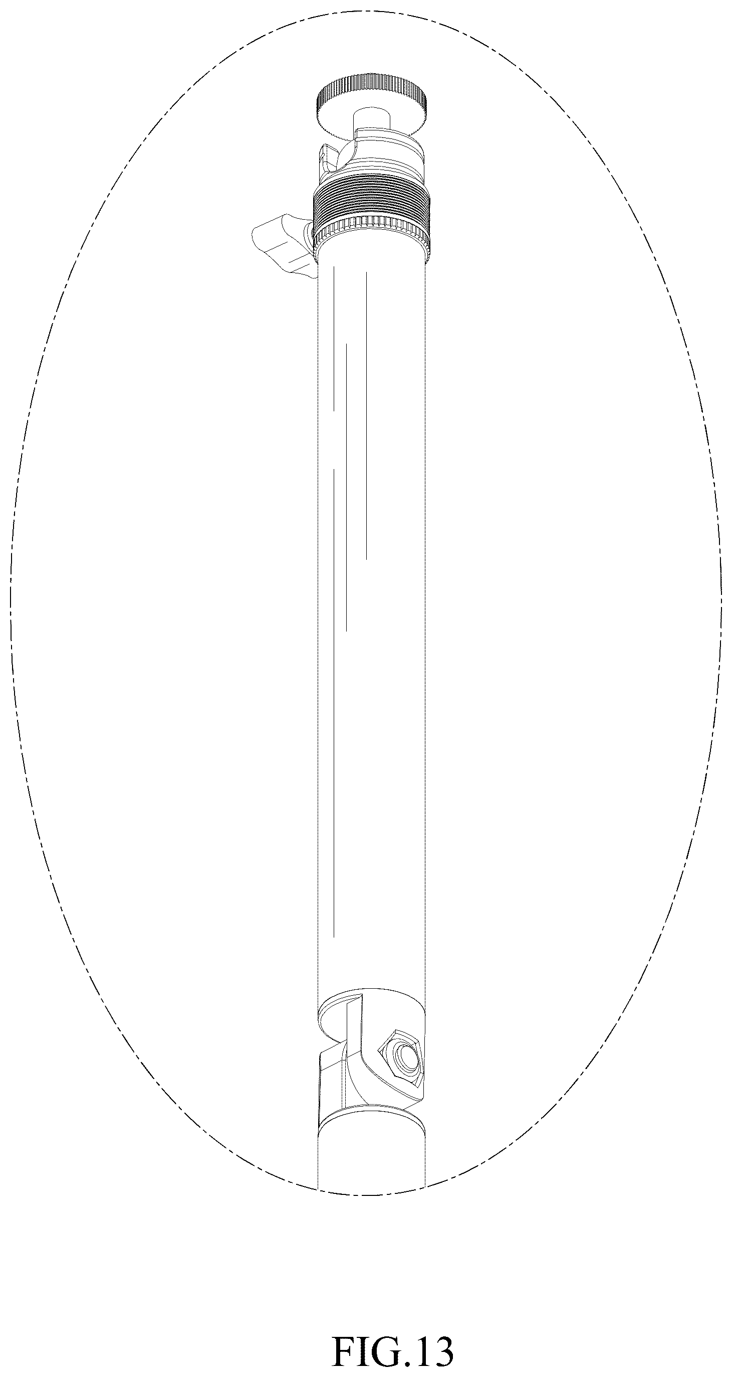 Patent USD1123908 Figure 13 – Microphone stand