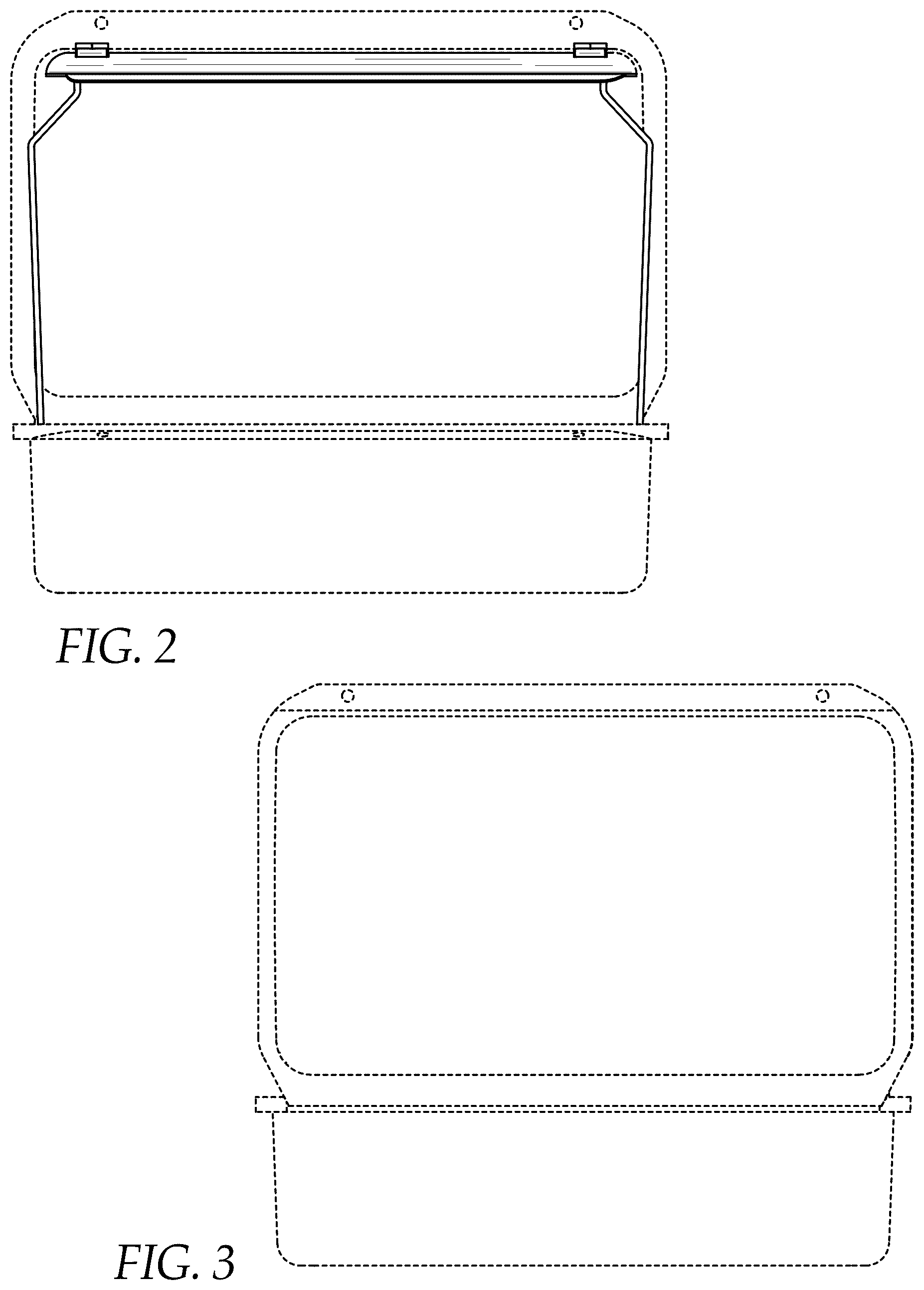 Patent USD1123909 Figure 2 – Portable video studio desktop stand