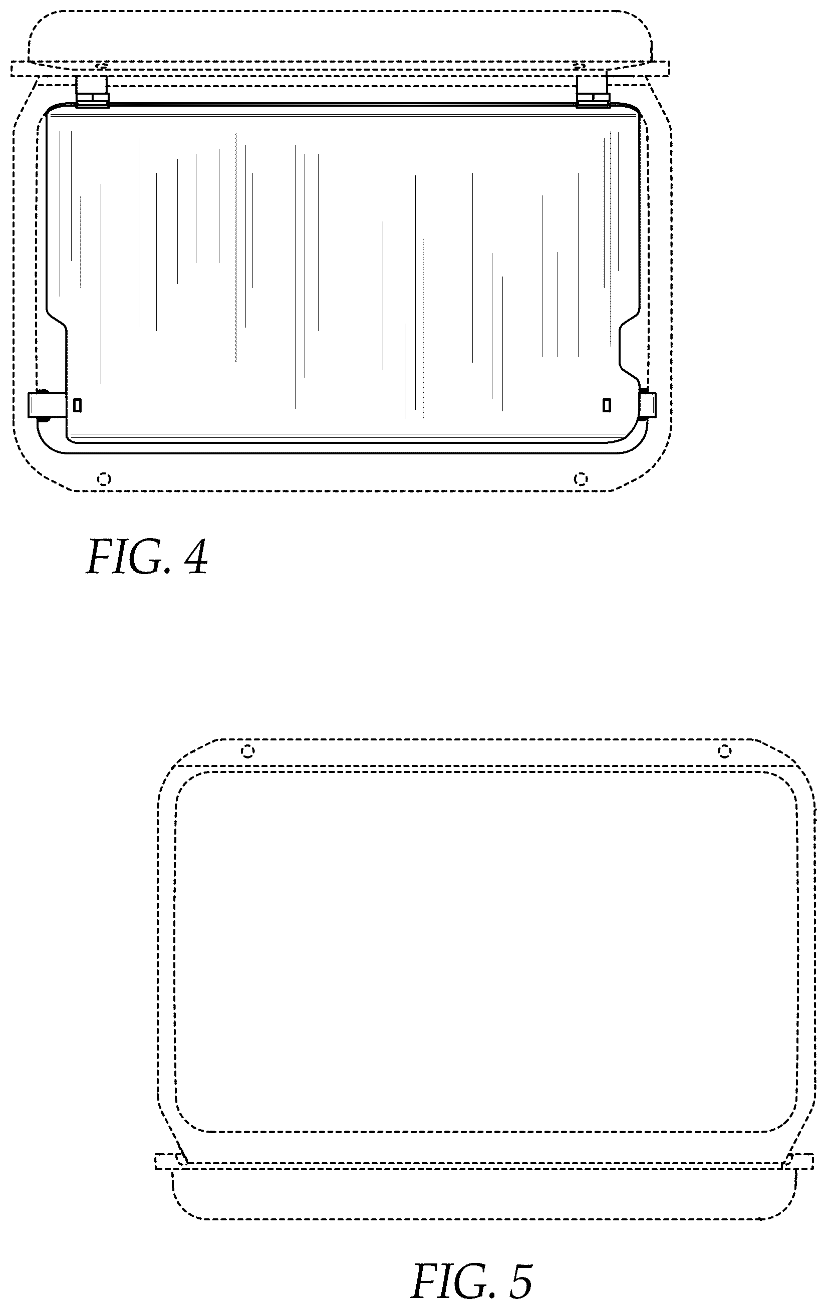 Patent USD1123909 Figure 3 – Portable video studio desktop stand