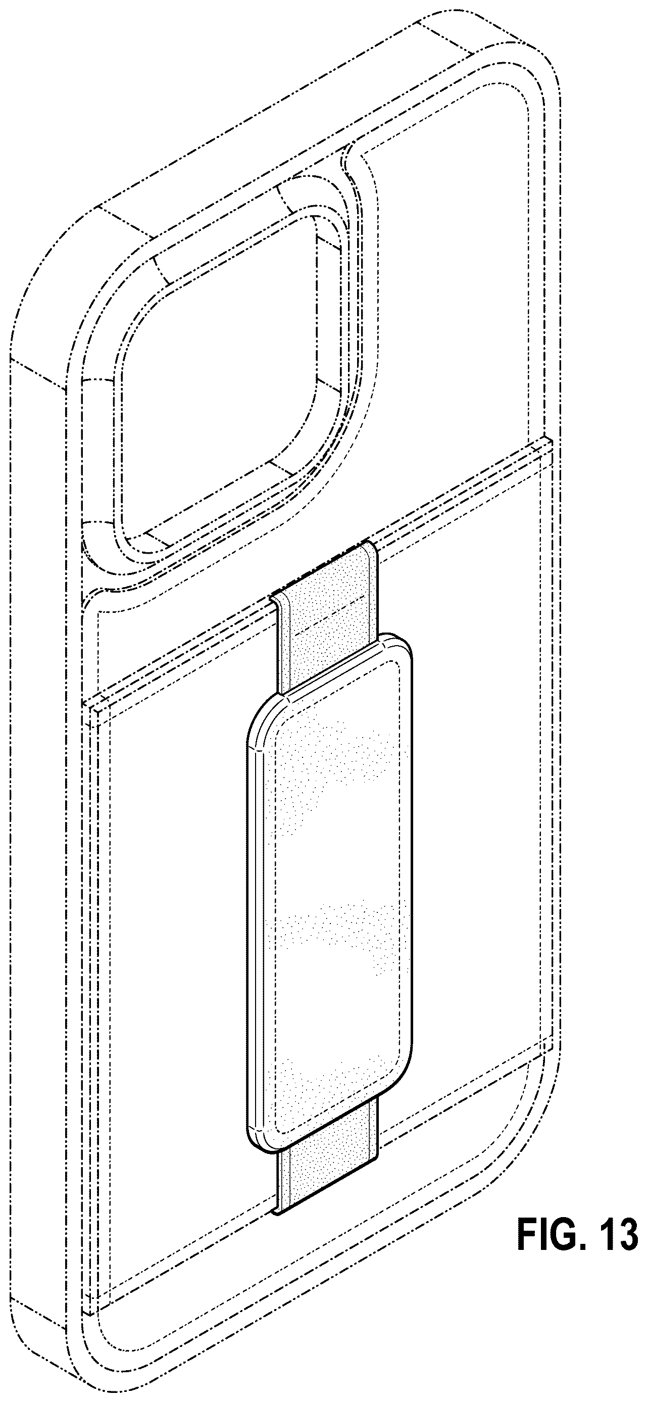 Patent USD1123910 Figure 9 – Cell phone case with strap