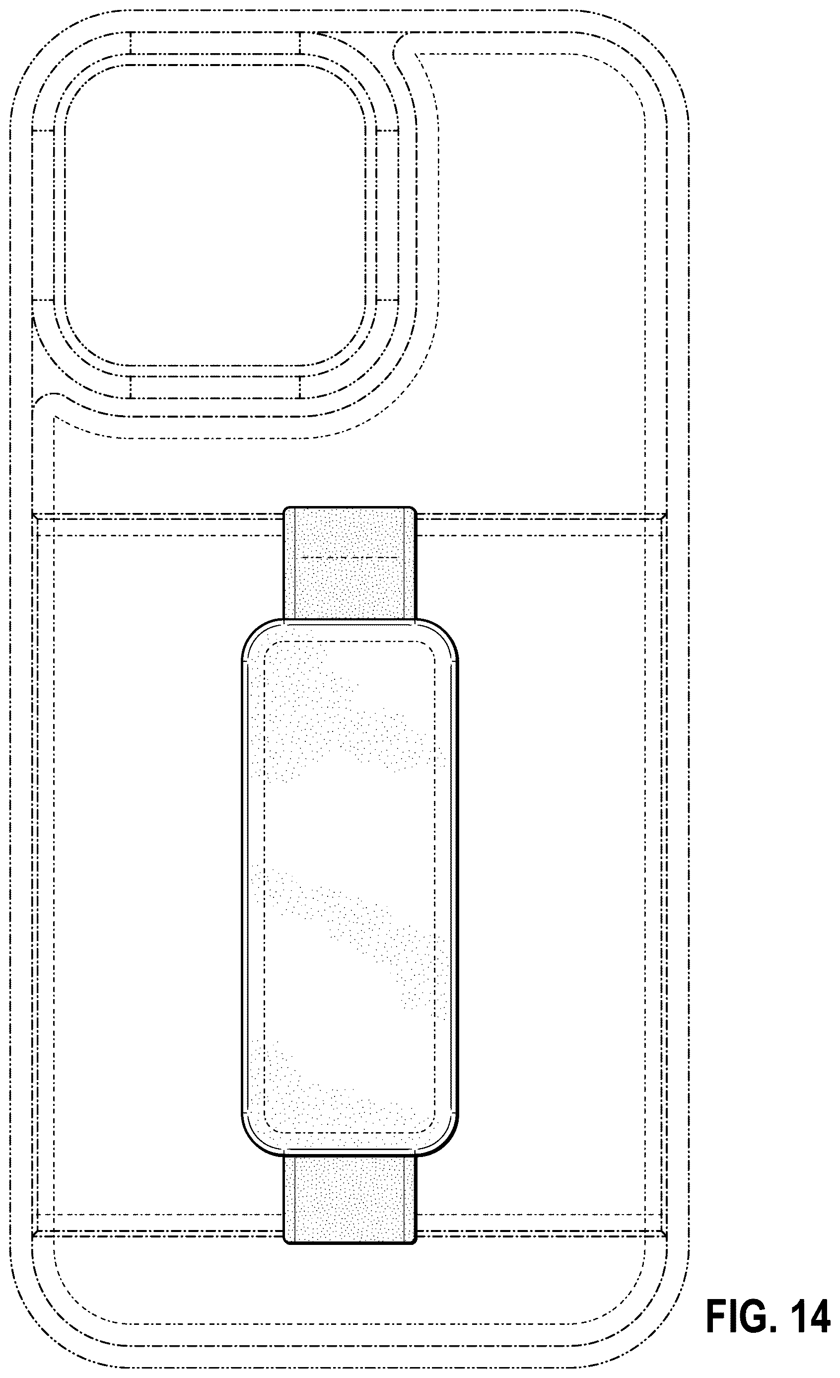 Patent USD1123910 Figure 10 – Cell phone case with strap