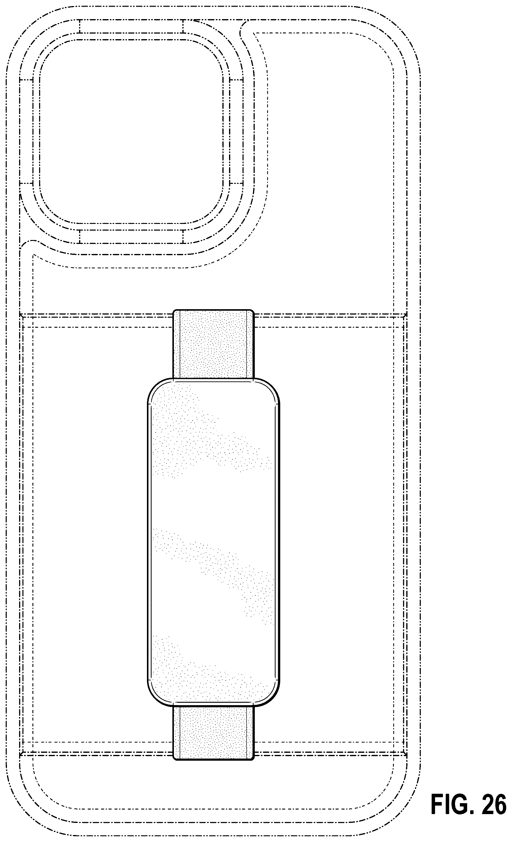 Patent USD1123910 Figure 18 – Cell phone case with strap