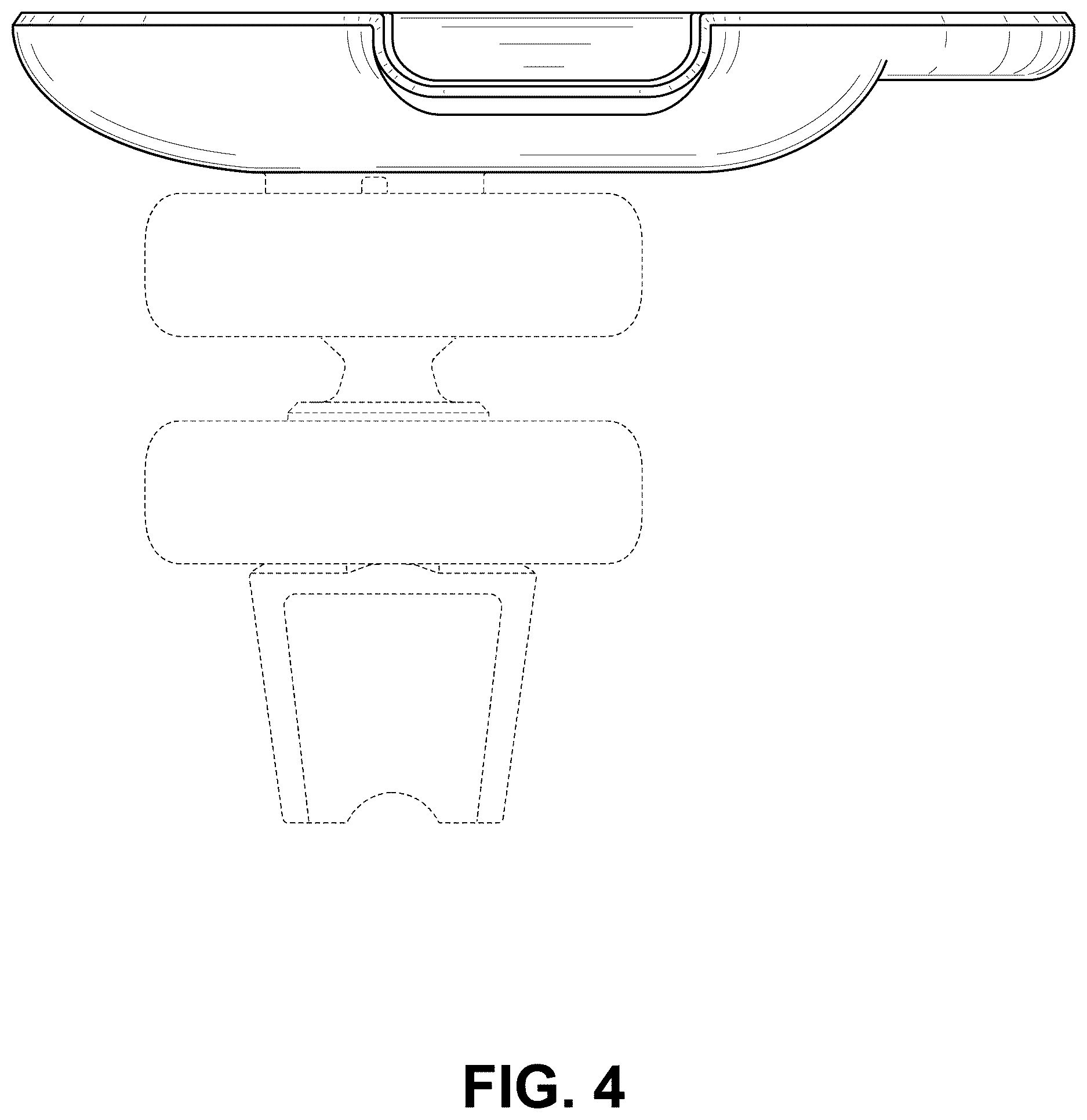 Patent USD1123913 Figure 4 – Magnetically-actuated device mount