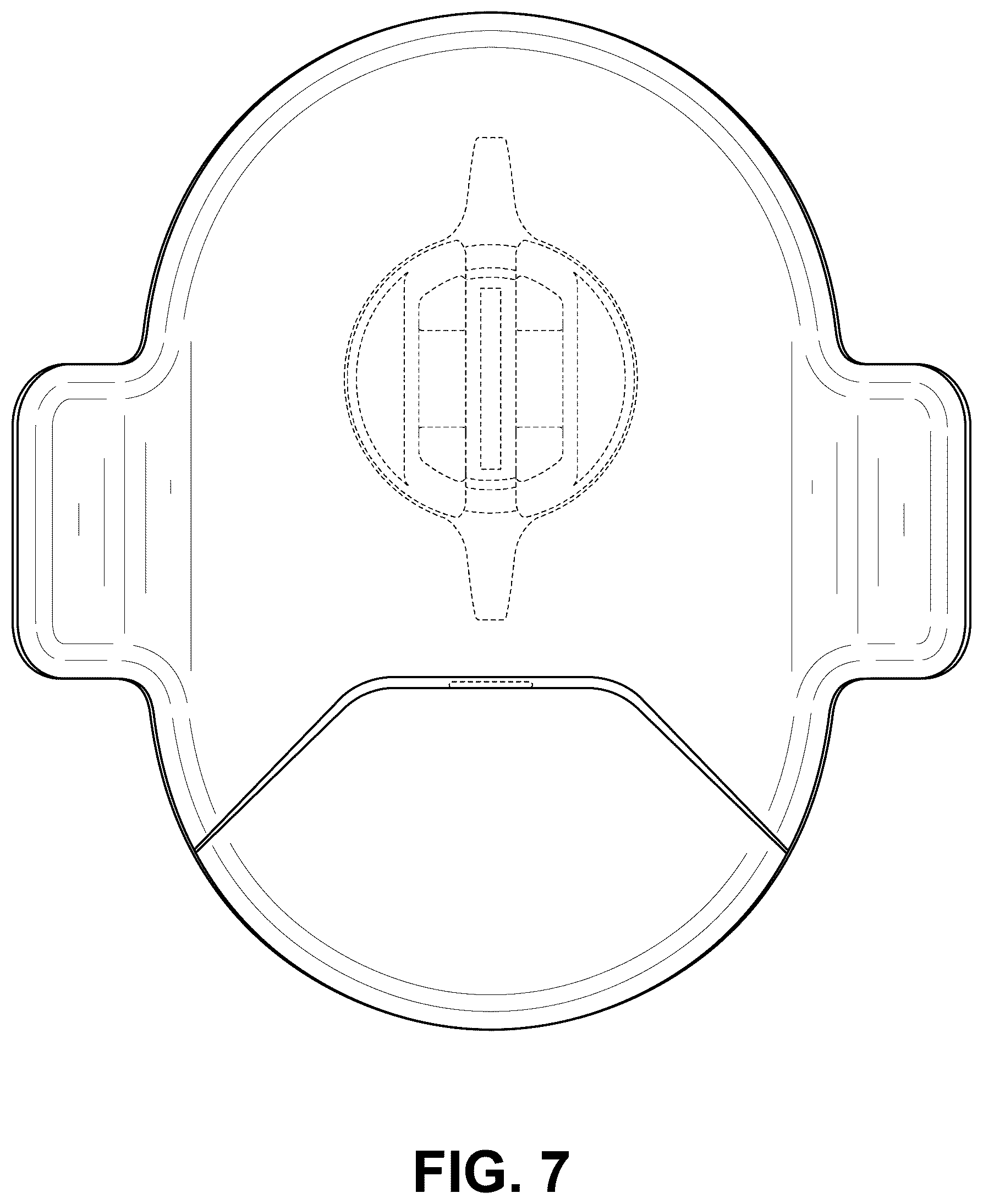 Patent USD1123913 Figure 7 – Magnetically-actuated device mount