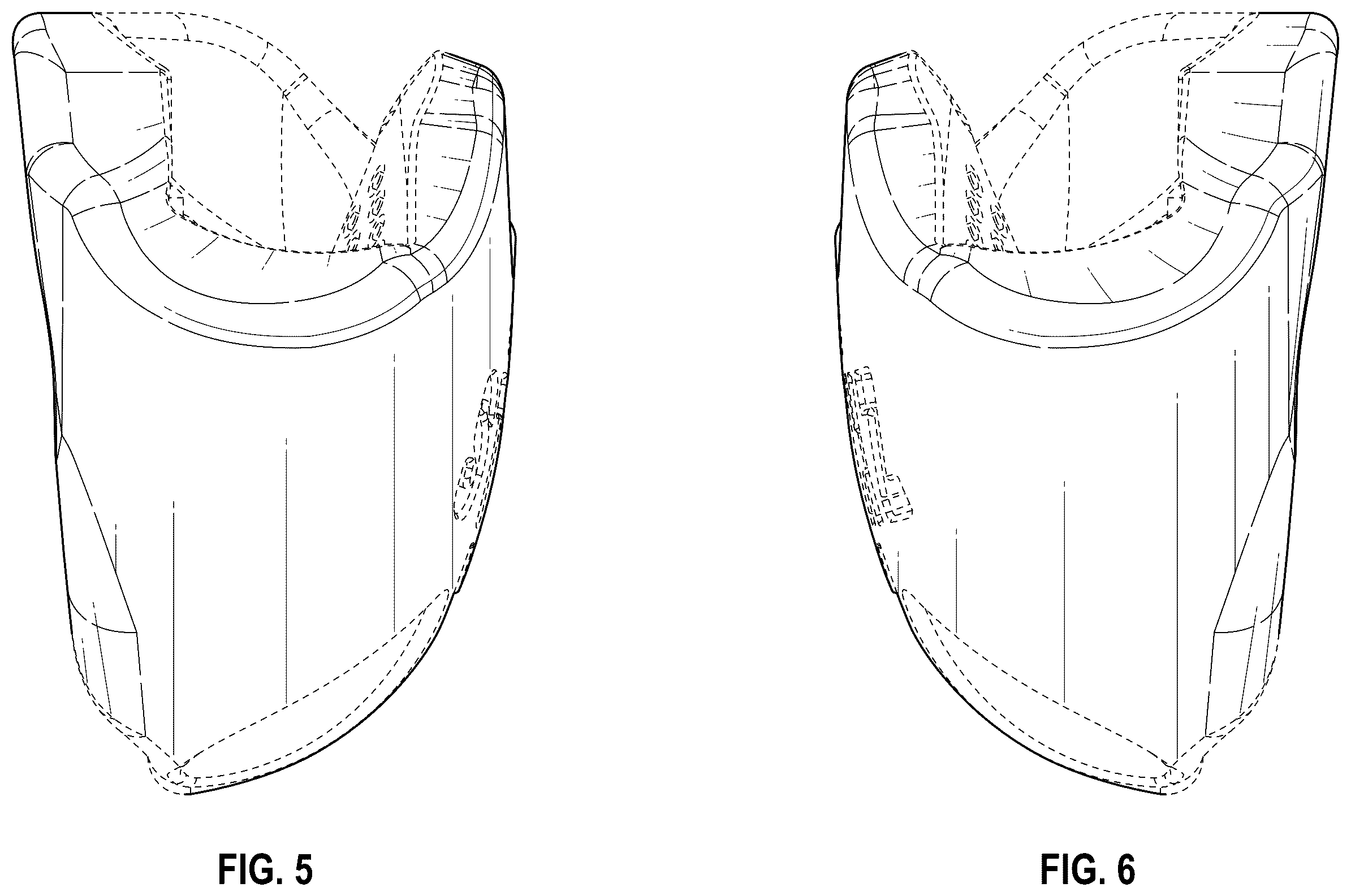 Patent USD1123914 Figure 5 – Affixable earphones receptacle