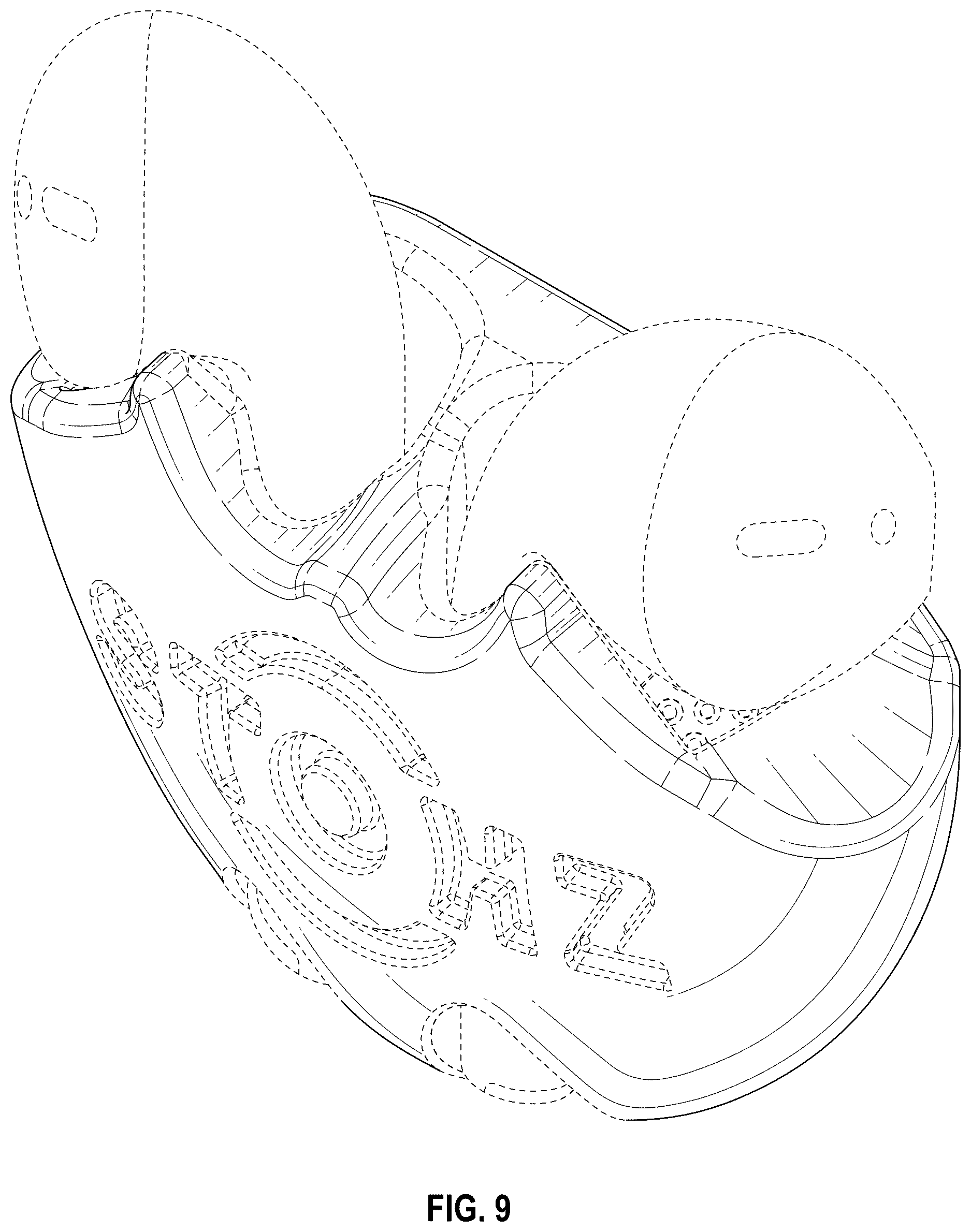 Patent USD1123914 Figure 8 – Affixable earphones receptacle
