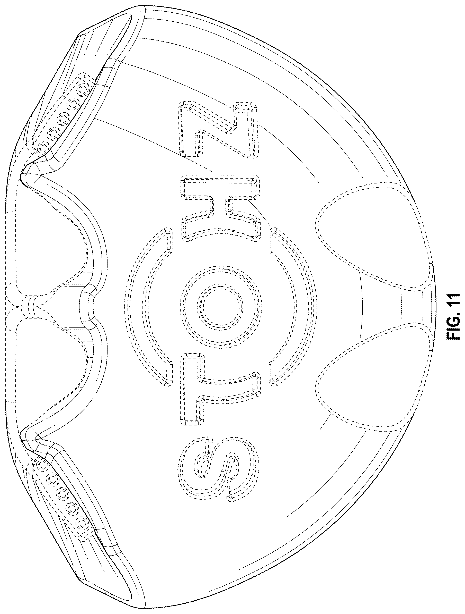 Patent USD1123914 Figure 10 – Affixable earphones receptacle