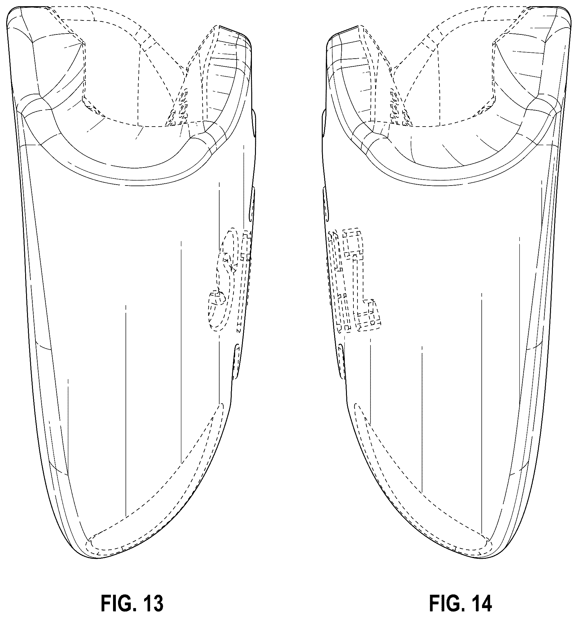 Patent USD1123914 Figure 12 – Affixable earphones receptacle