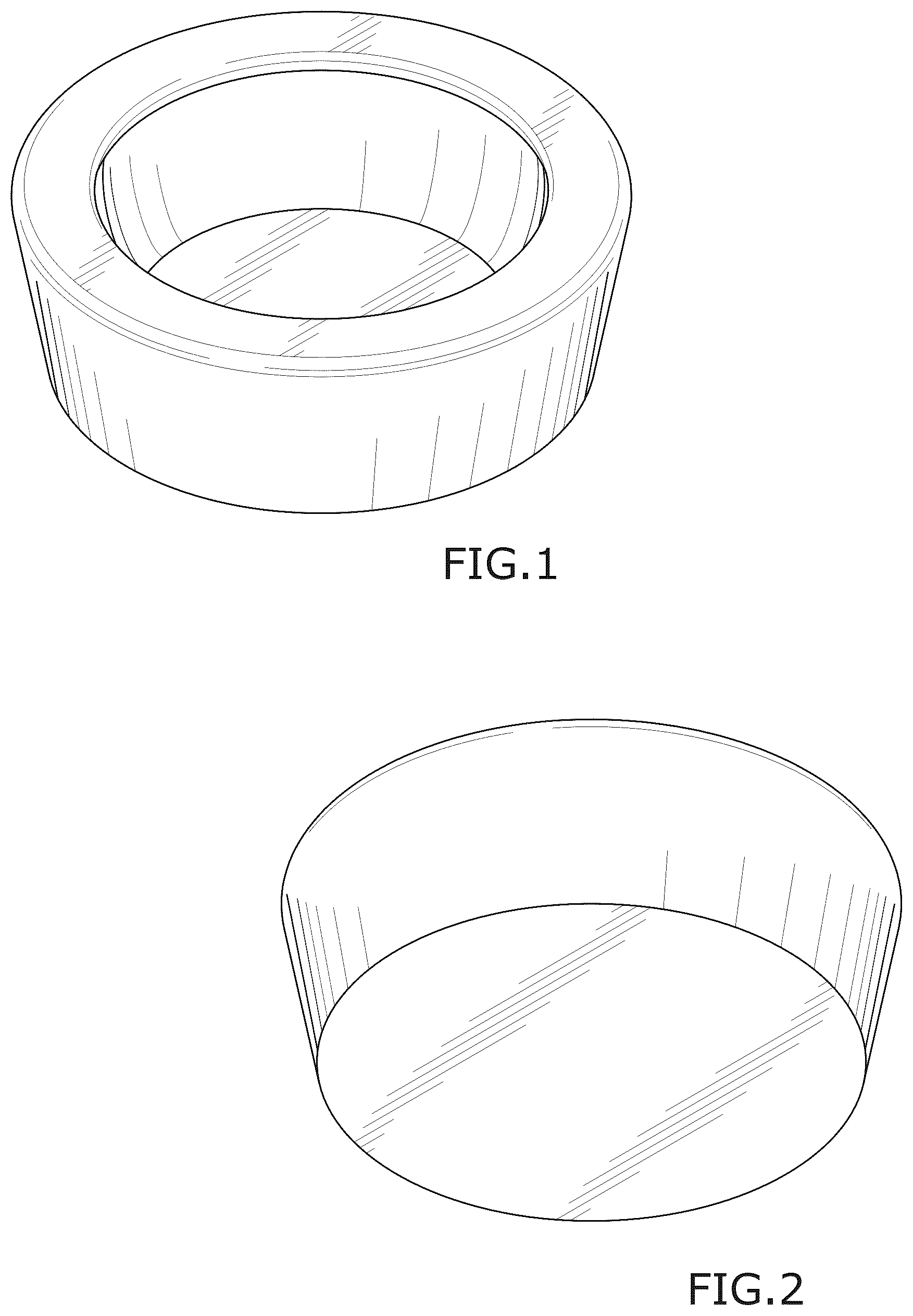 Patent USD1123915 Figure 1 – Suction cup