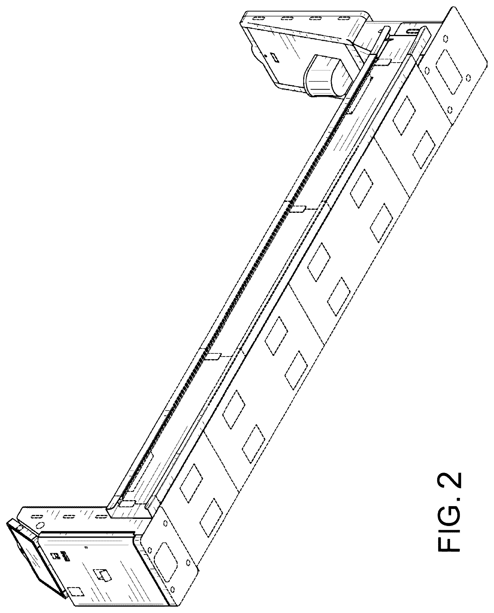 Patent USD1123917 Figure 2 – Stroller kiosk system
