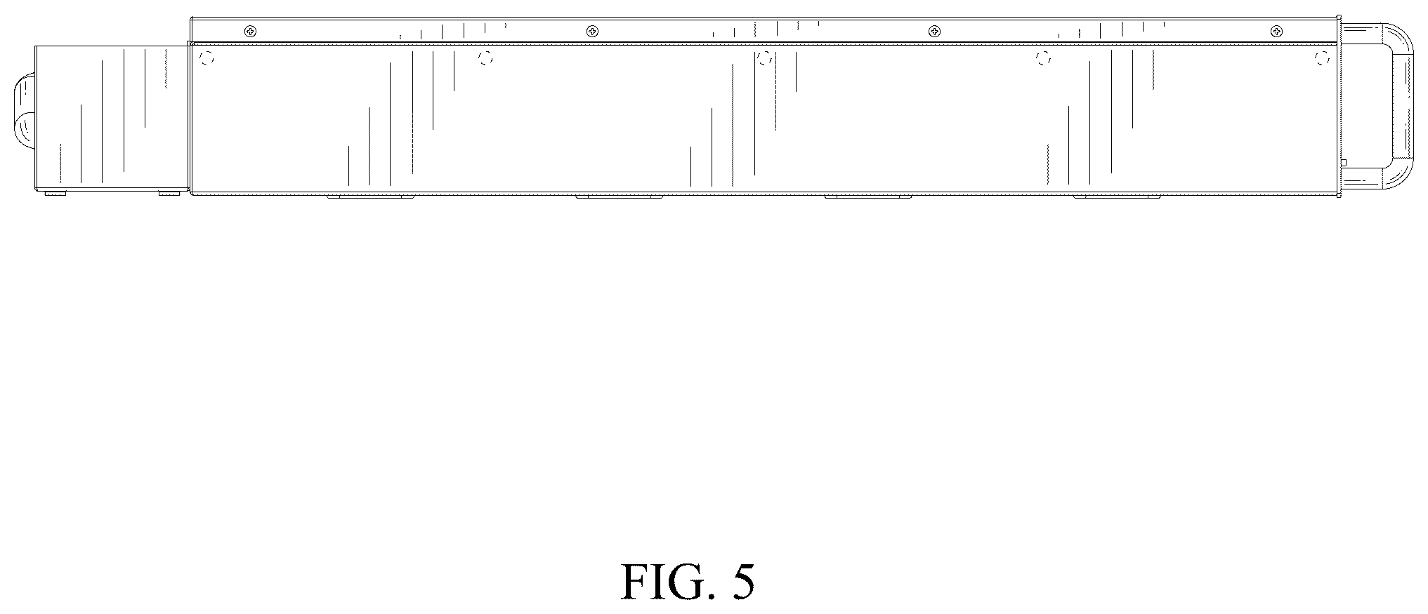 Patent USD1123918 Figure 5 – Modular liquid cooled server