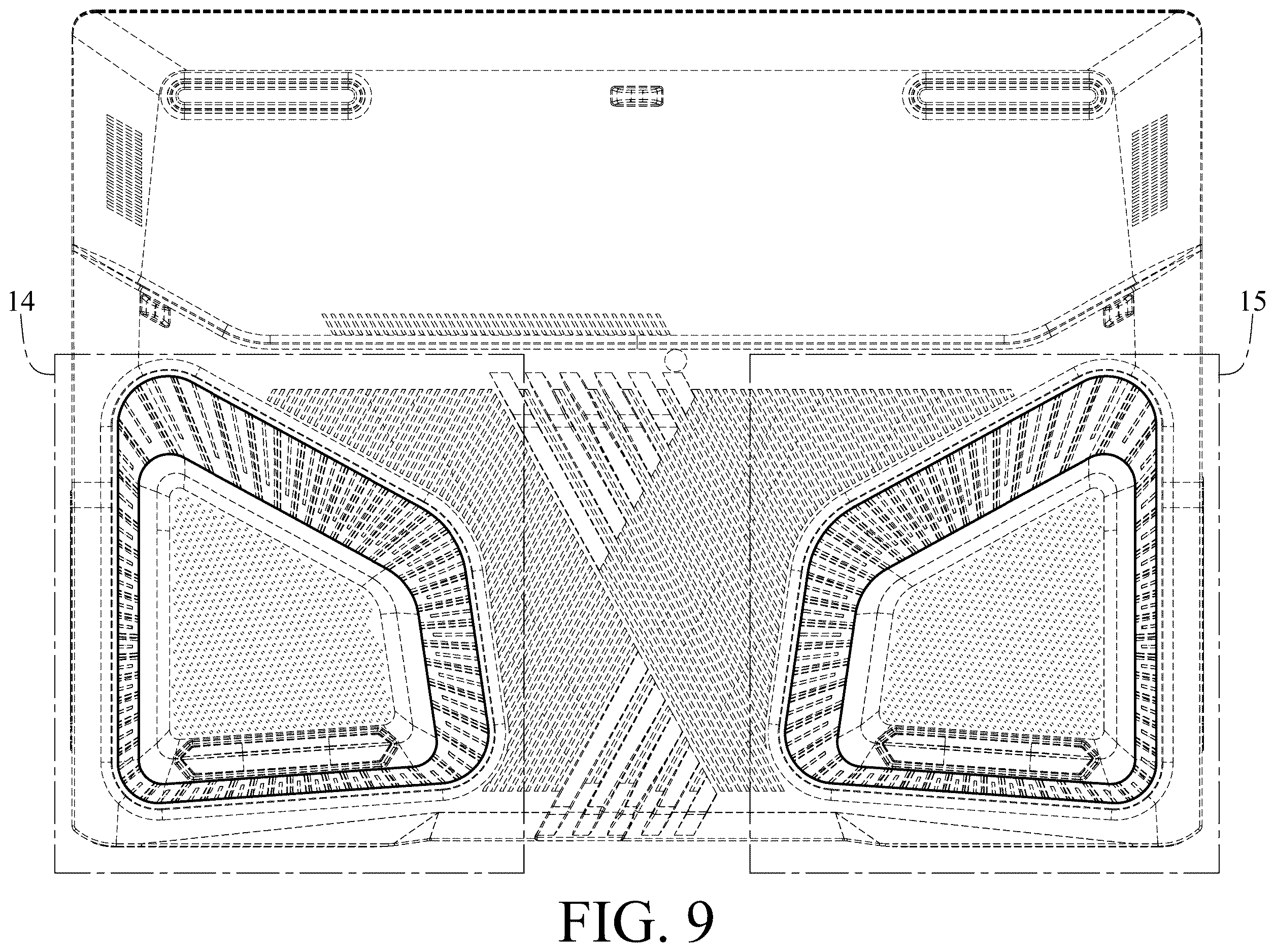 Patent USD1123919 Figure 9 – Notebook computer