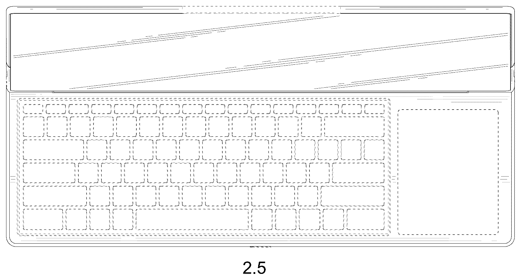 Patent USD1123920 Figure 20 – Laptop computer