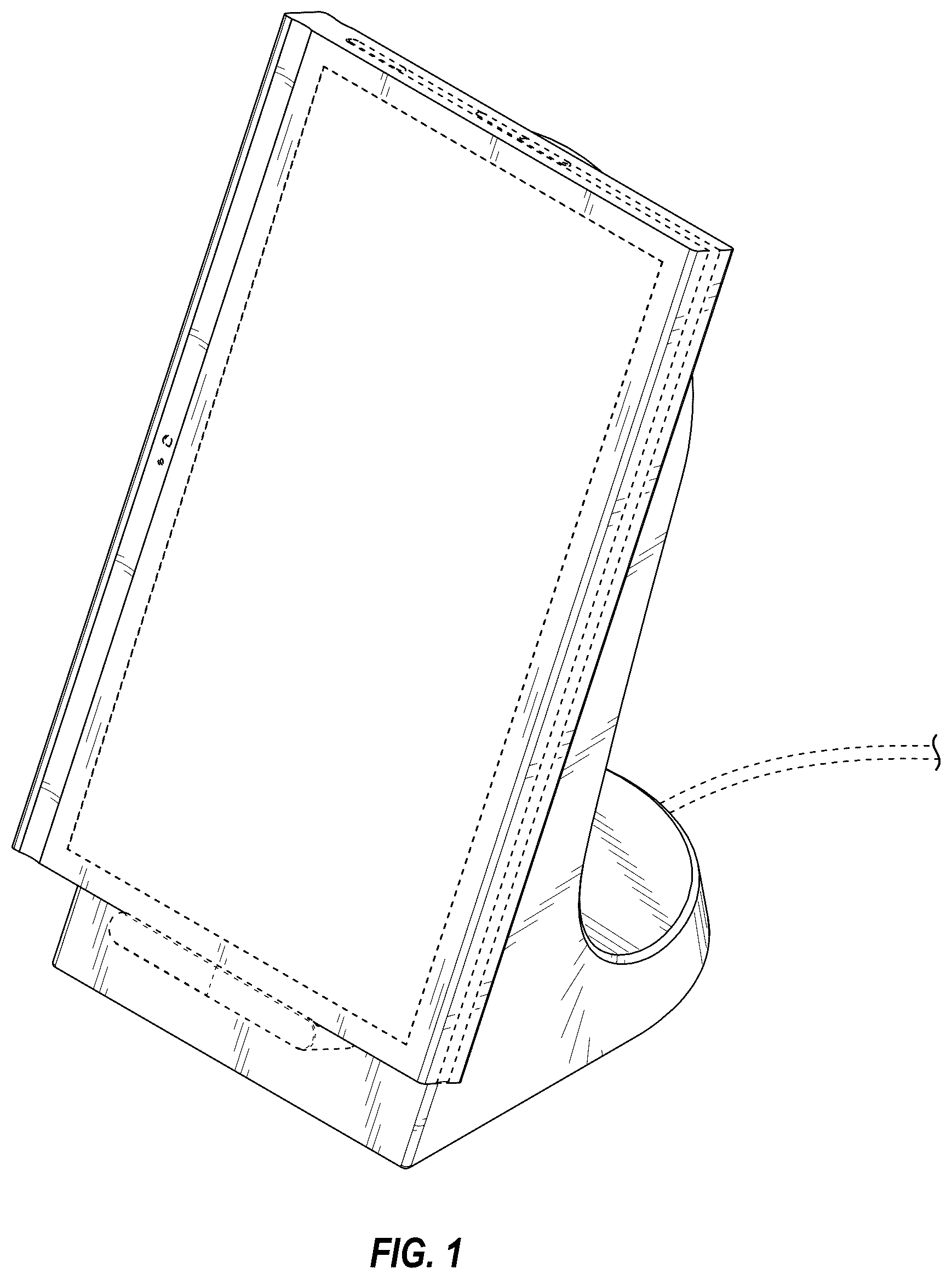Patent USD1123924 Figure 1 – Computer tablet and stand
