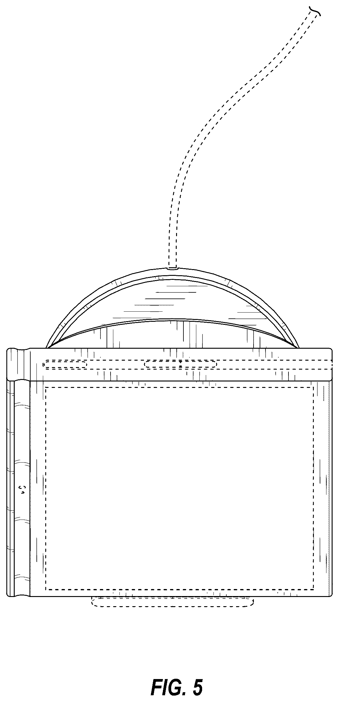 Patent USD1123924 Figure 5 – Computer tablet and stand