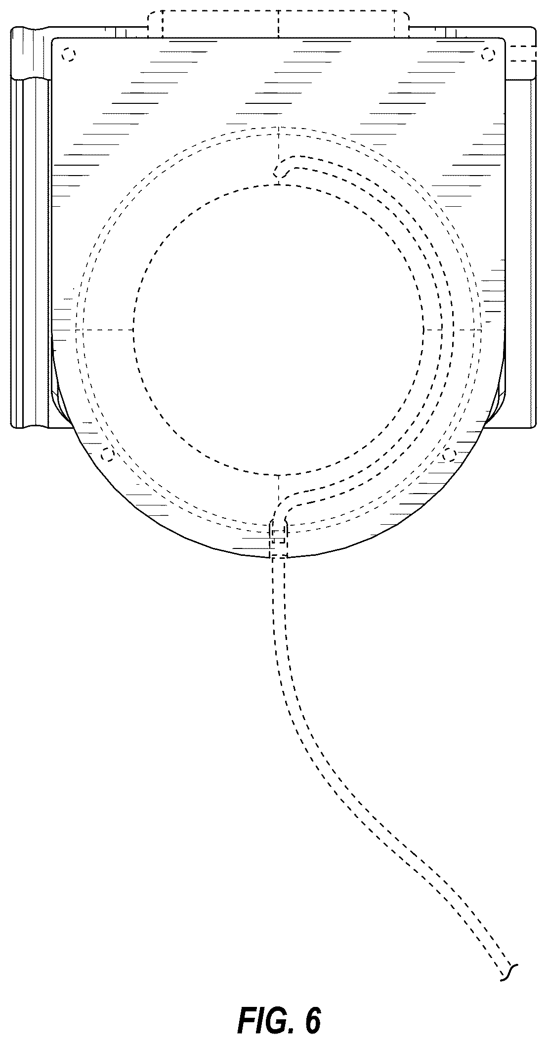 Patent USD1123924 Figure 6 – Computer tablet and stand