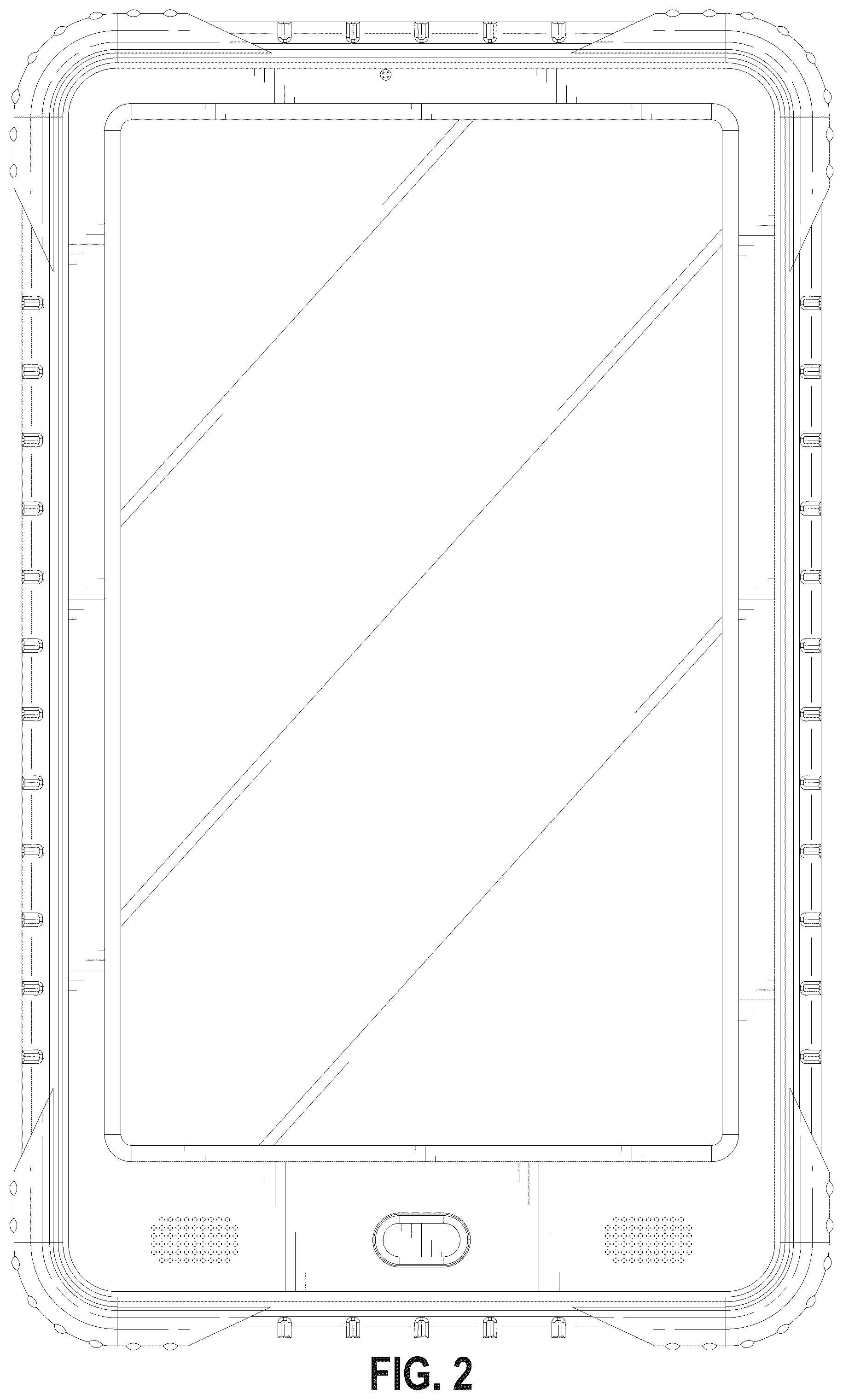 Patent USD1123925 Figure 2 – Tablet computer