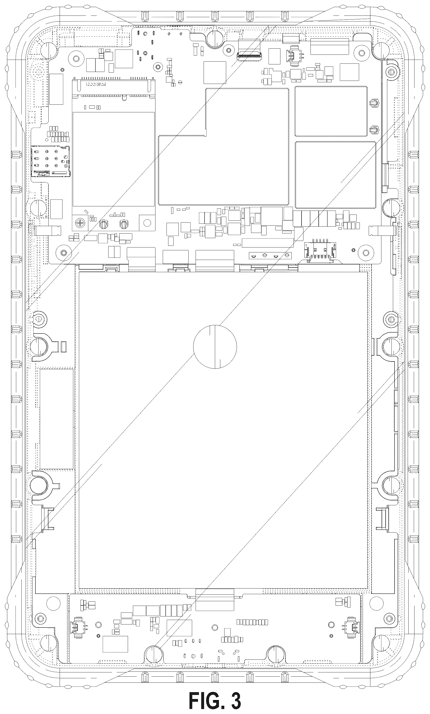 Patent USD1123925 Figure 3 – Tablet computer