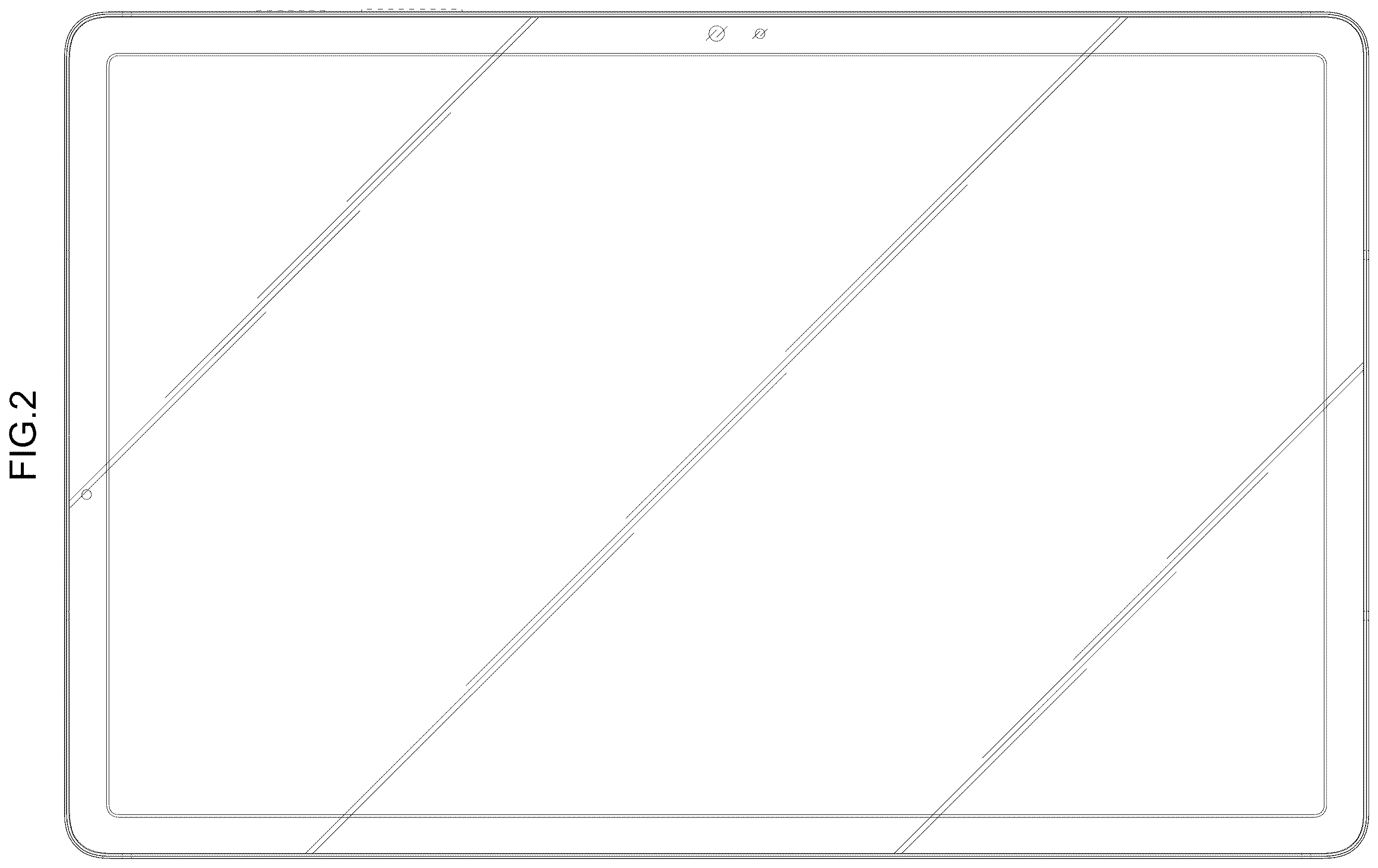 Patent USD1123926 Figure 2 – Electronic device