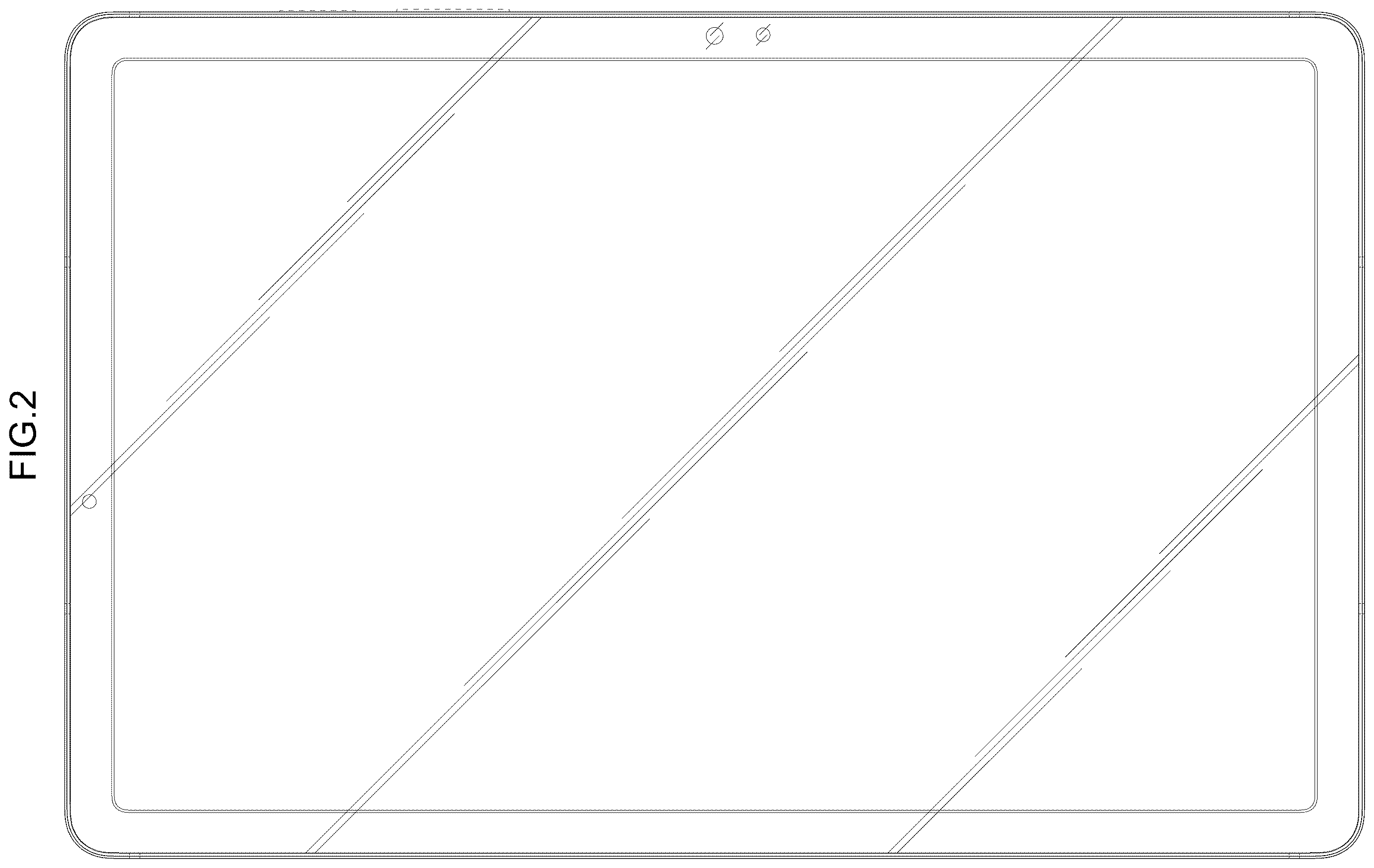 Patent USD1123927 Figure 2 – Electronic device