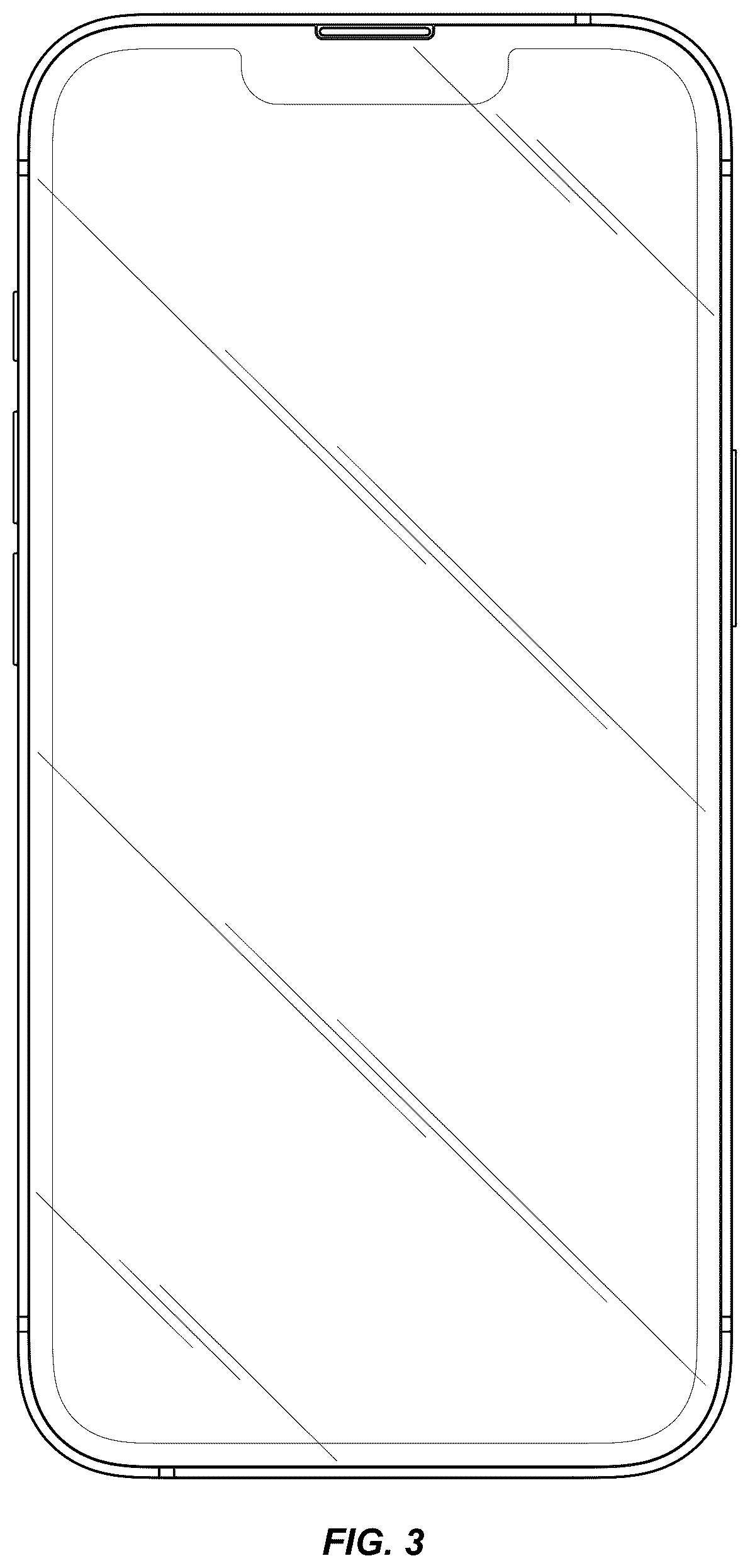Patent USD1123928 Figure 3 – Electronic device